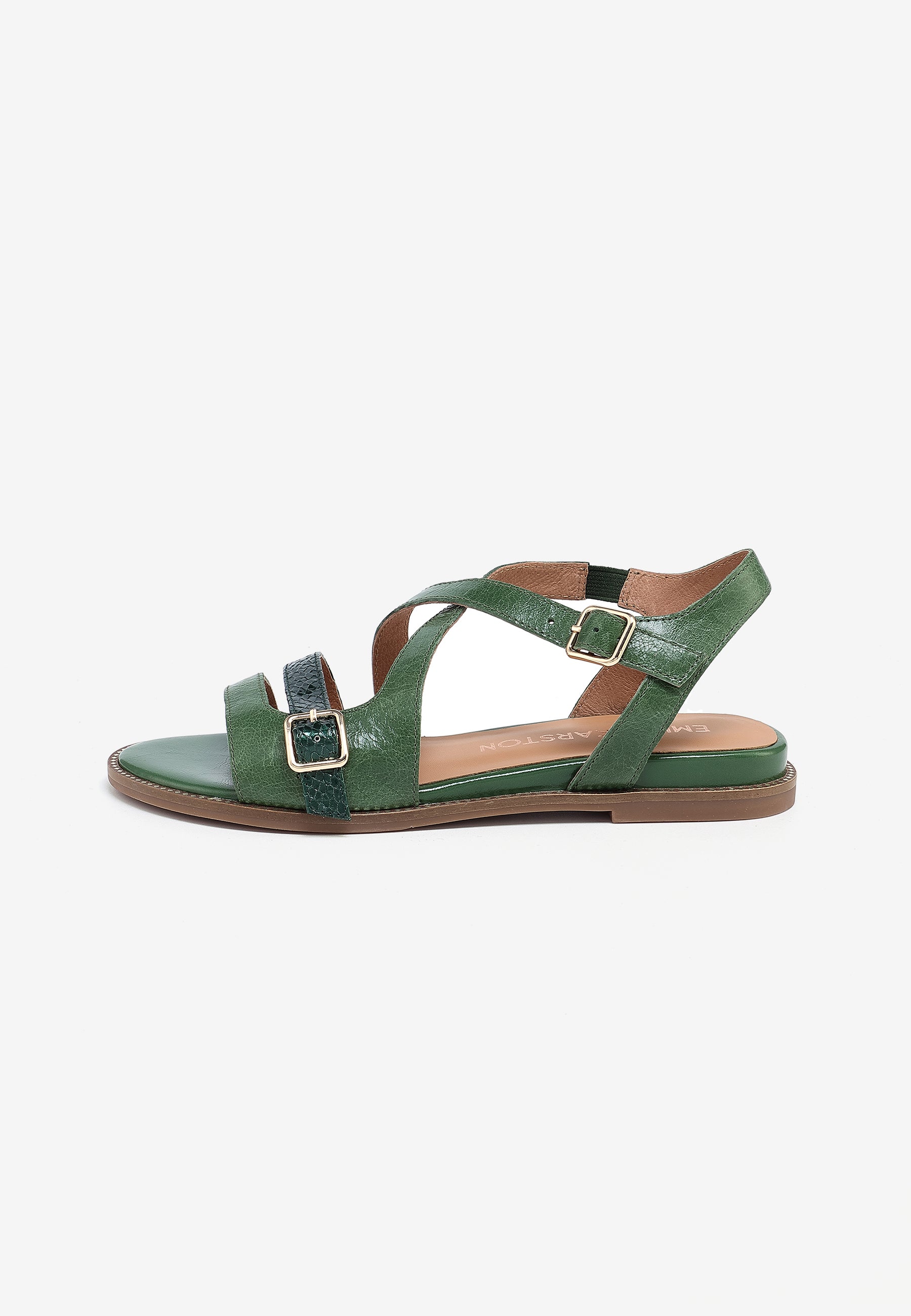 SANDALES PLATES WILLOW - VERT