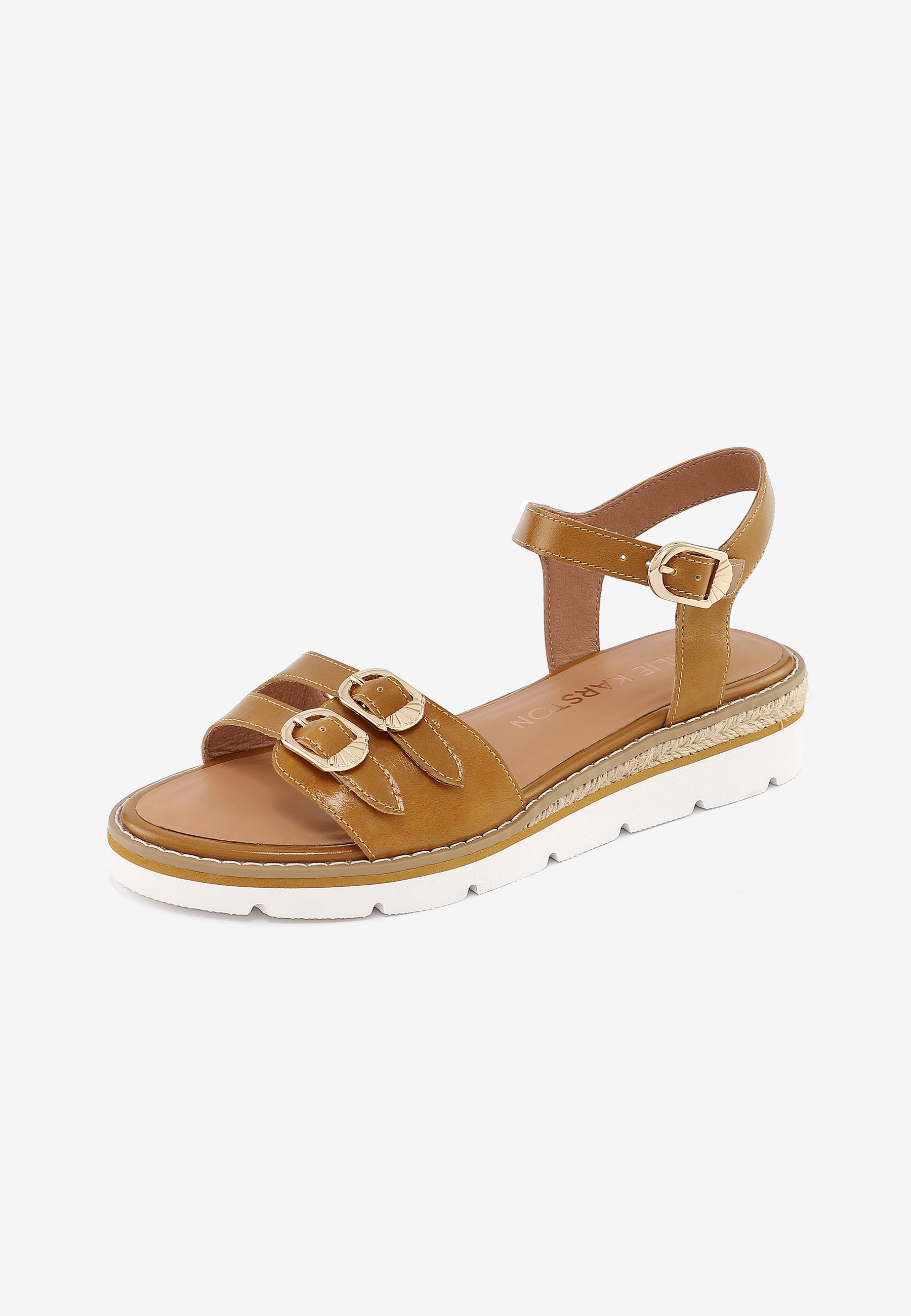 SANDALES XENIA - OCRE