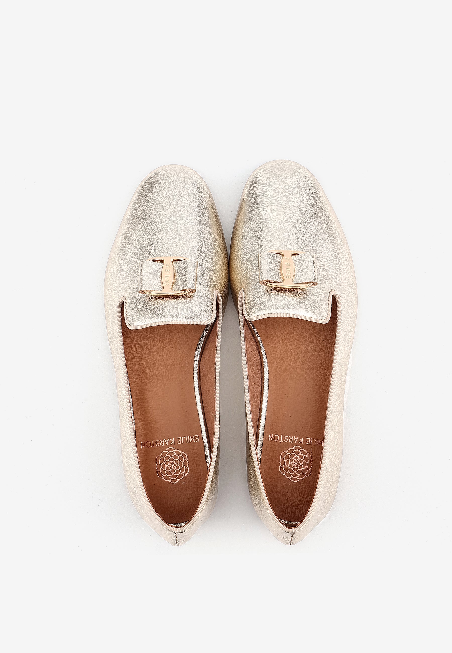 MOCASSINS YUNI - PLATINE