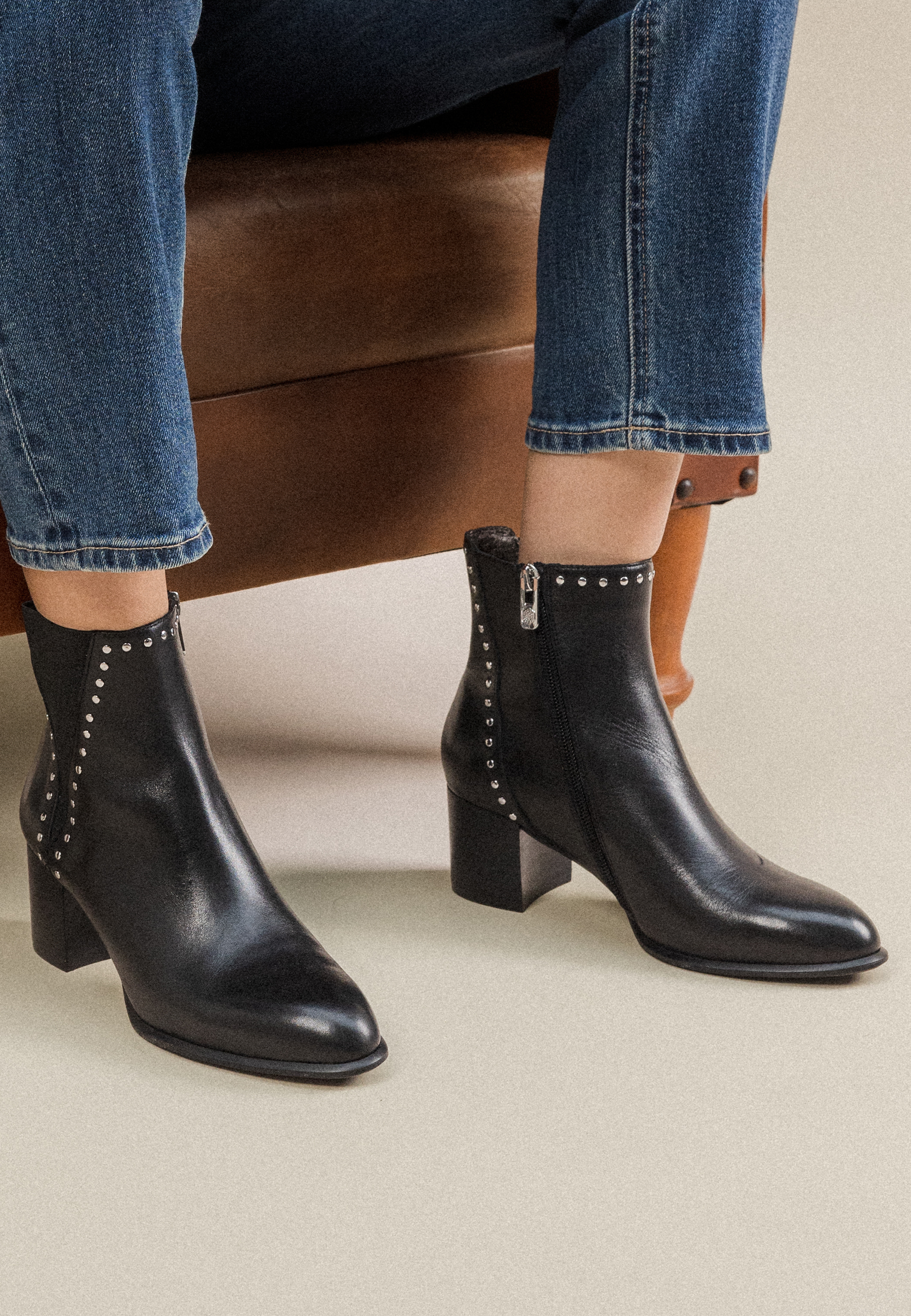 BOTTINES NEIGE - Noir