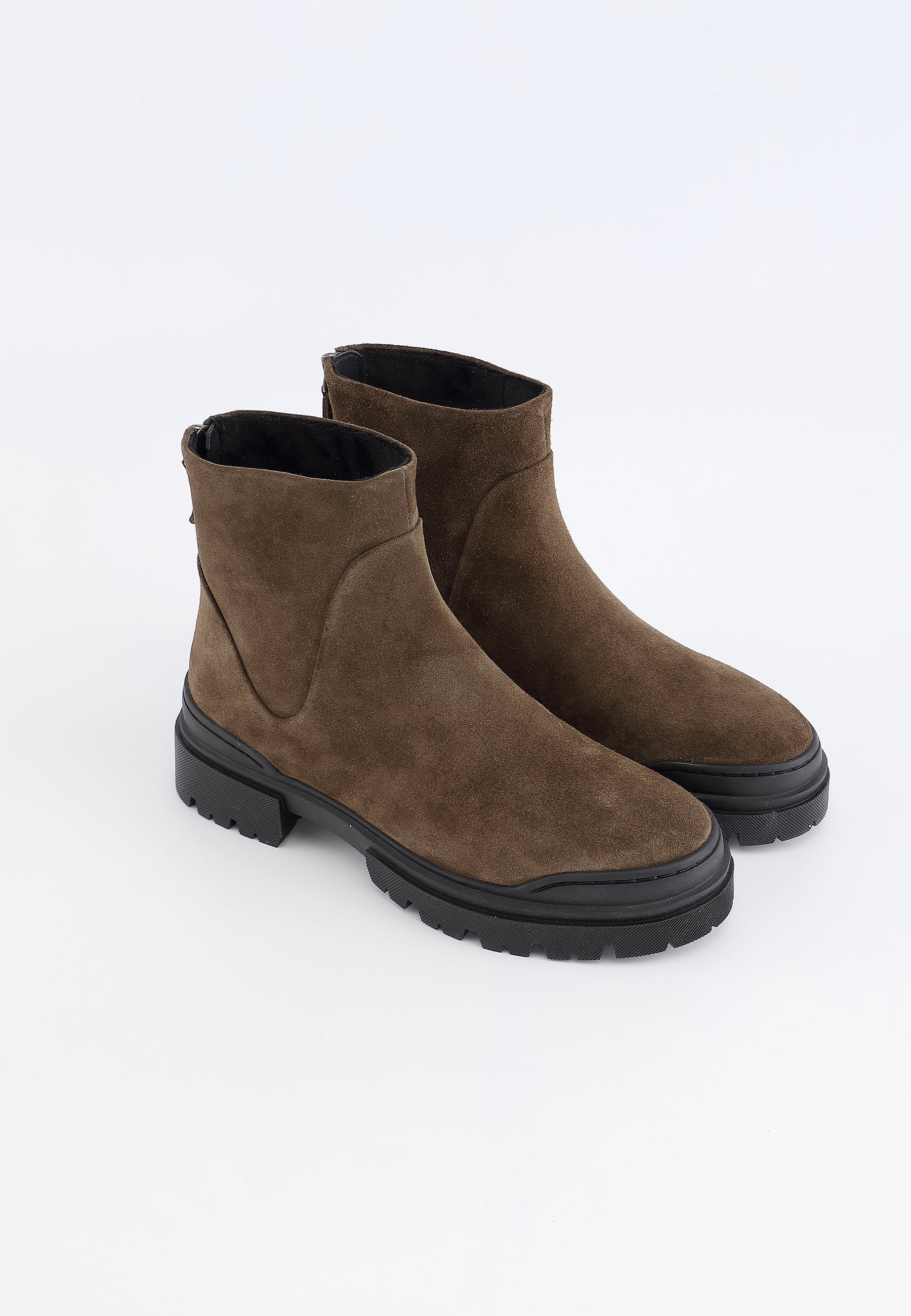 AURA ANKLE BOOTS - KHAKI