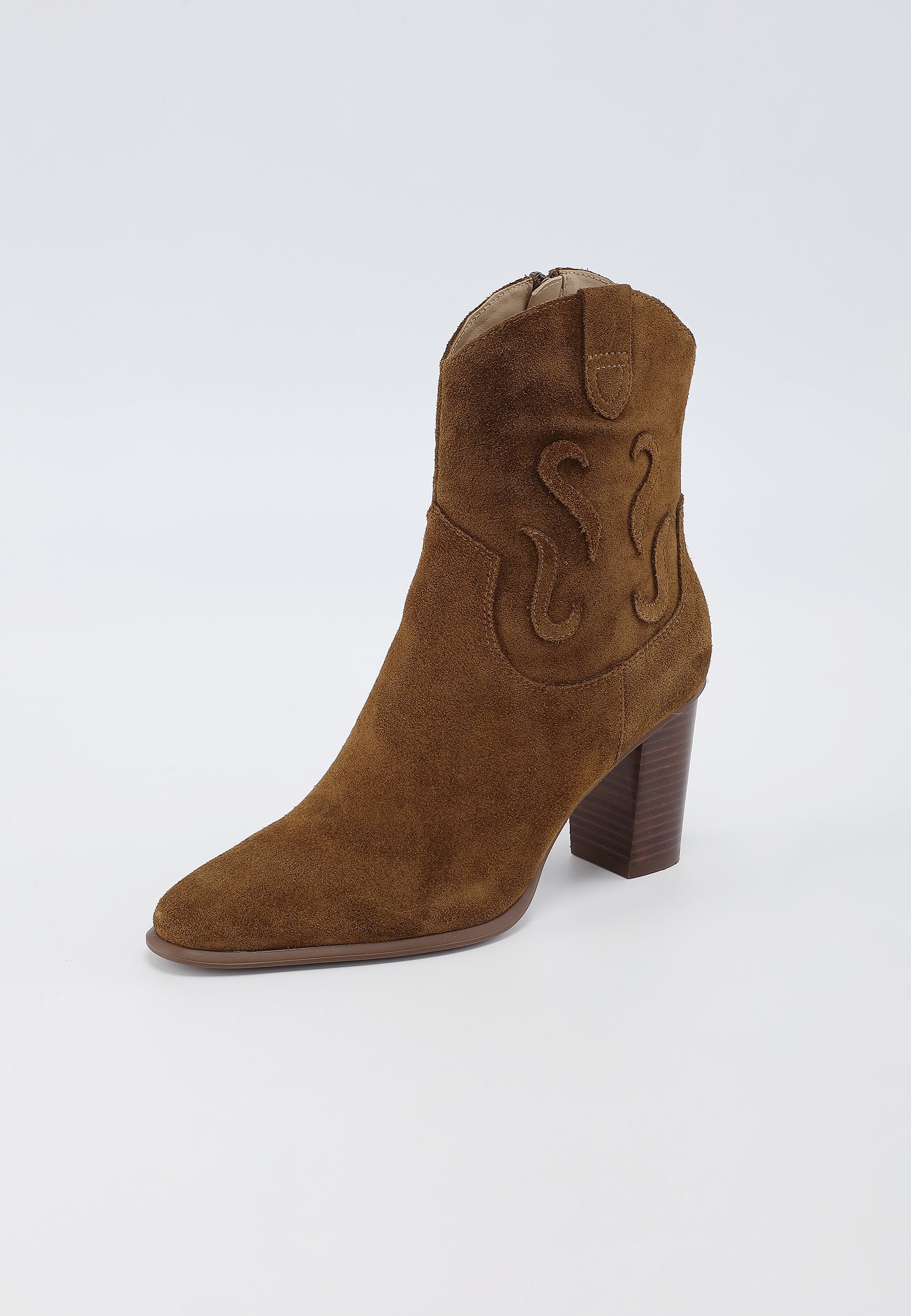 AZALEE ANKLE BOOTS - CAMEL