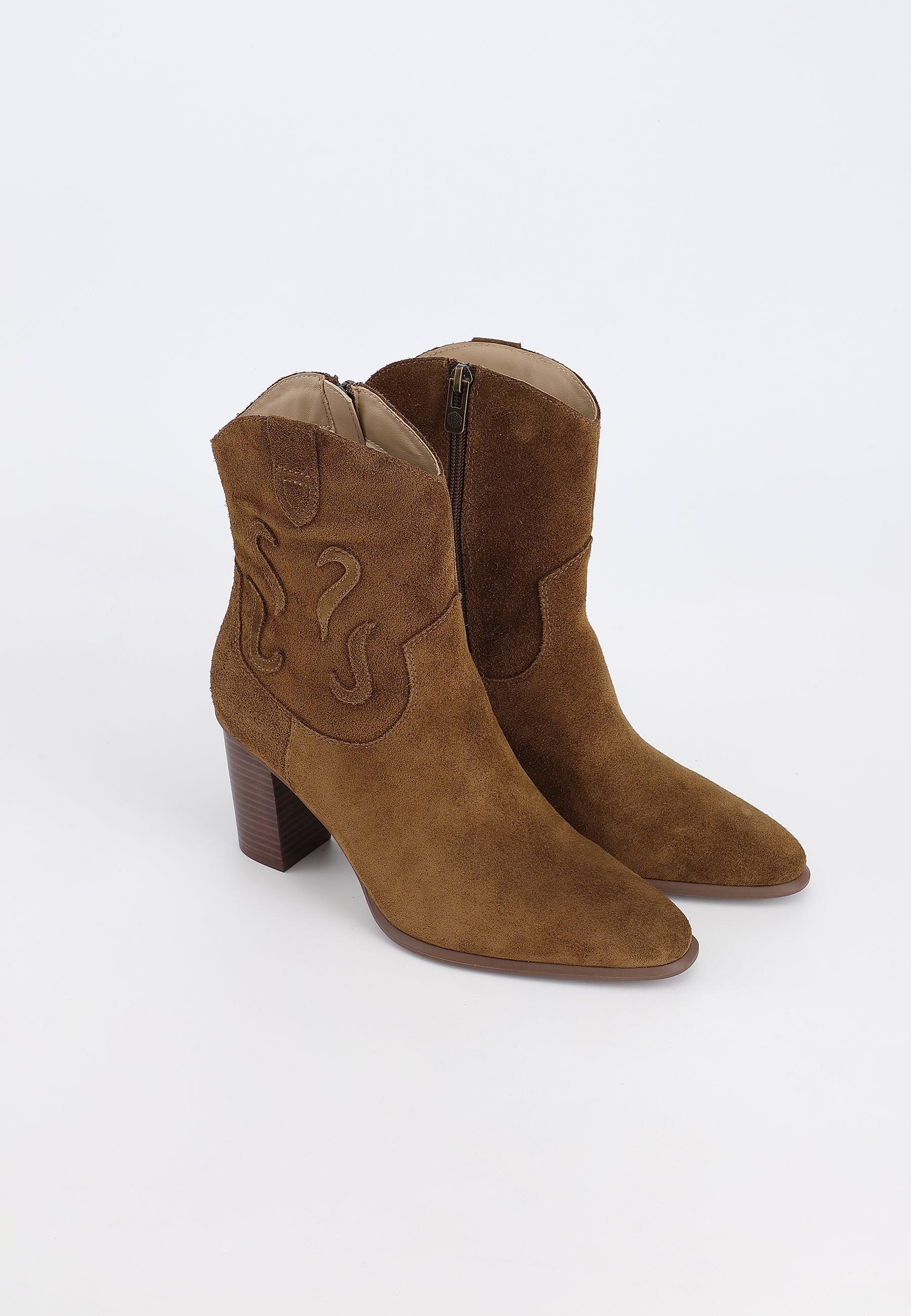 AZALEE ANKLE BOOTS - CAMEL