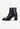 CAELIA - Bottines à Talon et Semelle Crantée en Cuir Noir