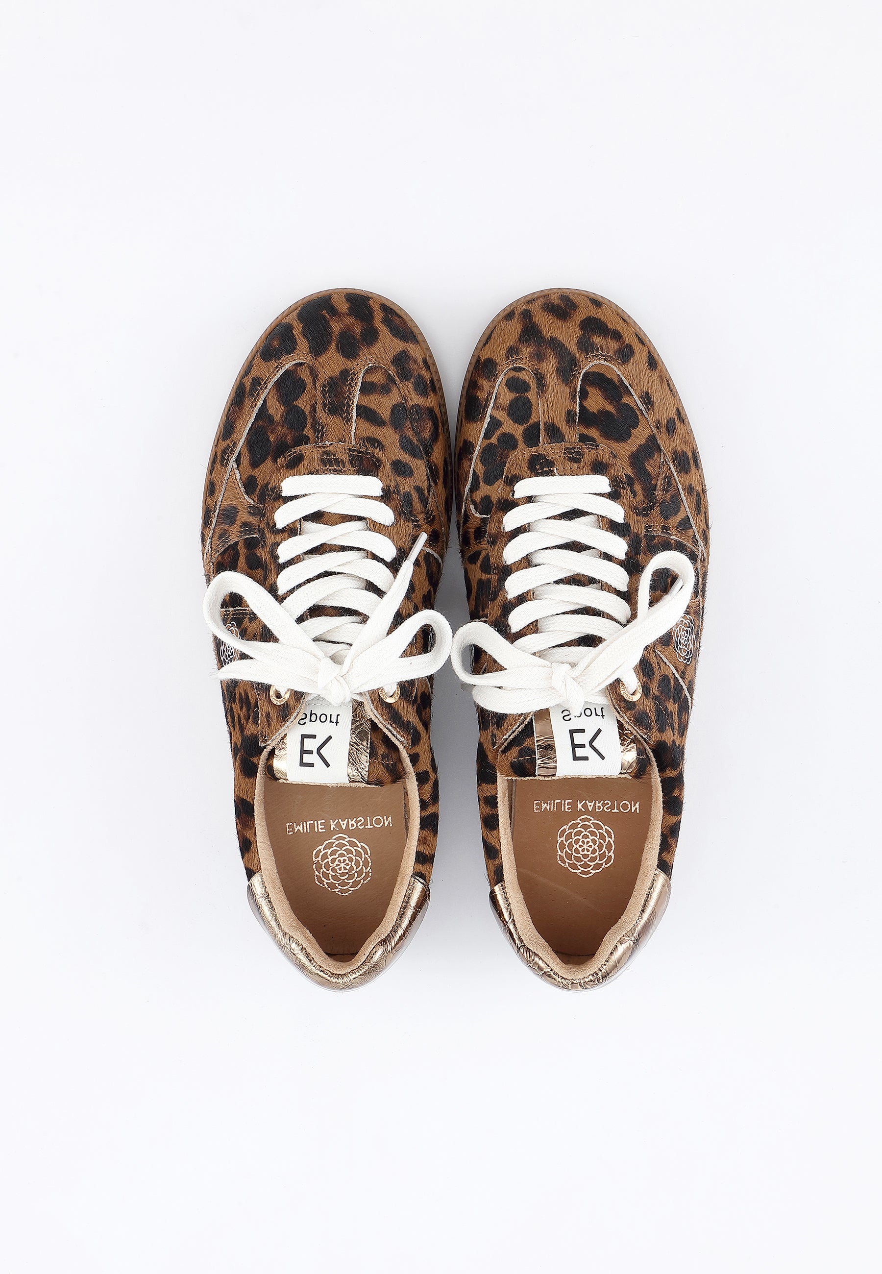 BASKETS CHERRY - LEOPARD CAMEL