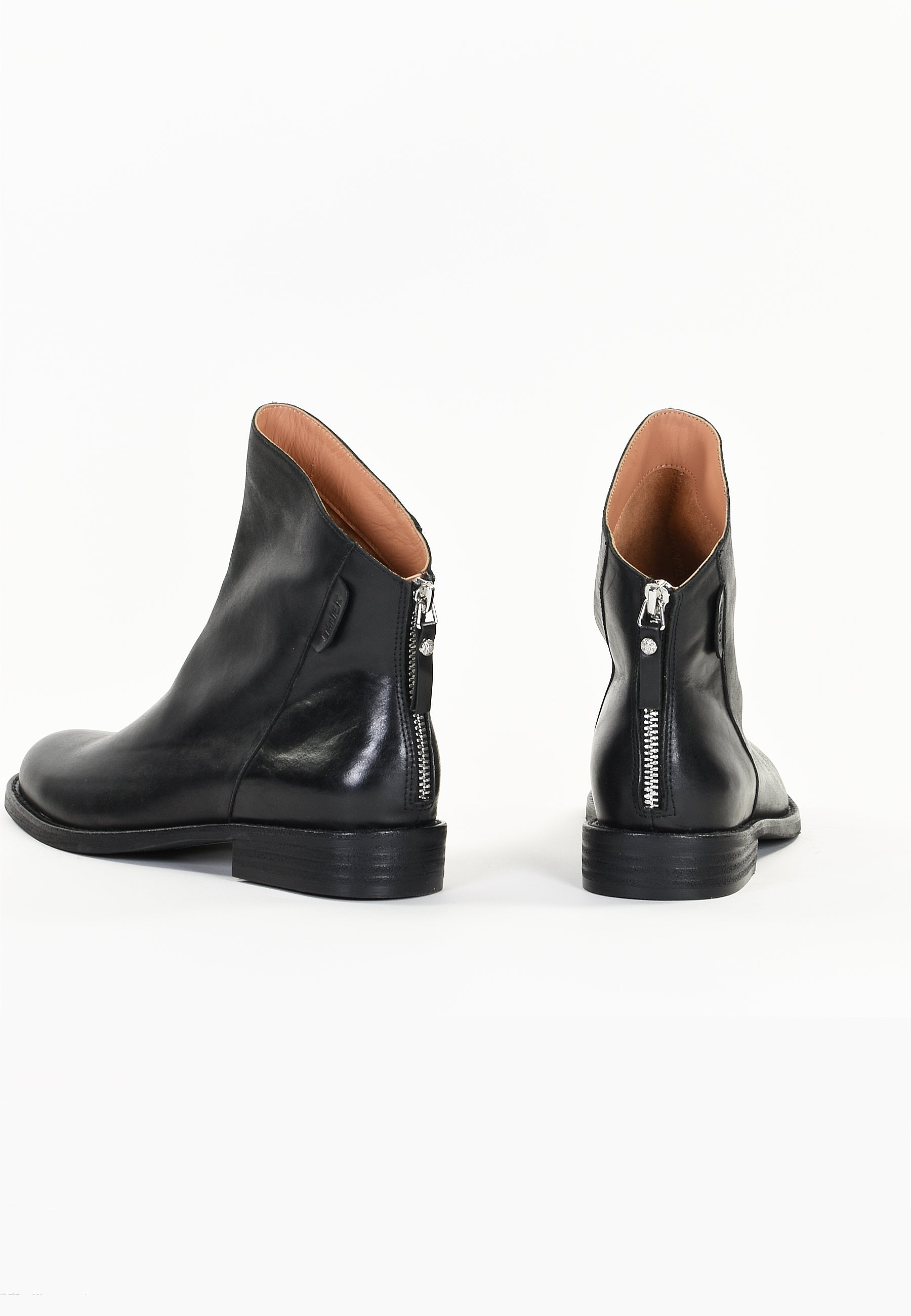 CHRYS ANKLE BOOTS - SMOOTH BLACK