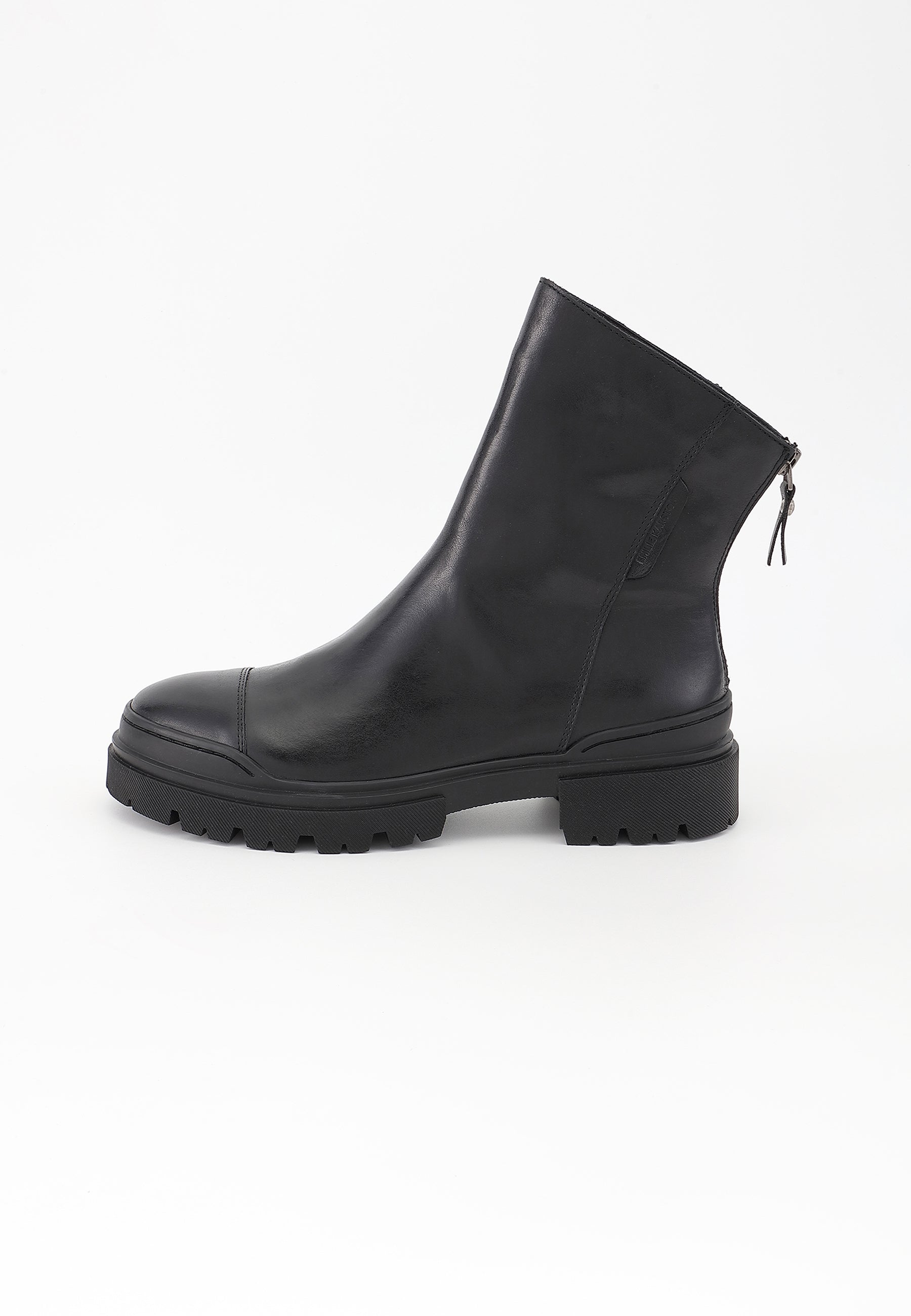 BOTTINES FRESSIA - NOIR LISSE