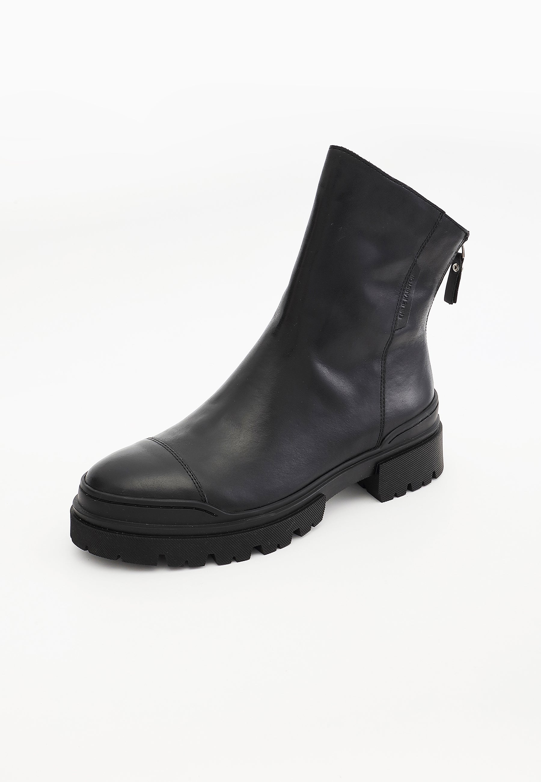 BOTTINES FRESSIA - NOIR LISSE