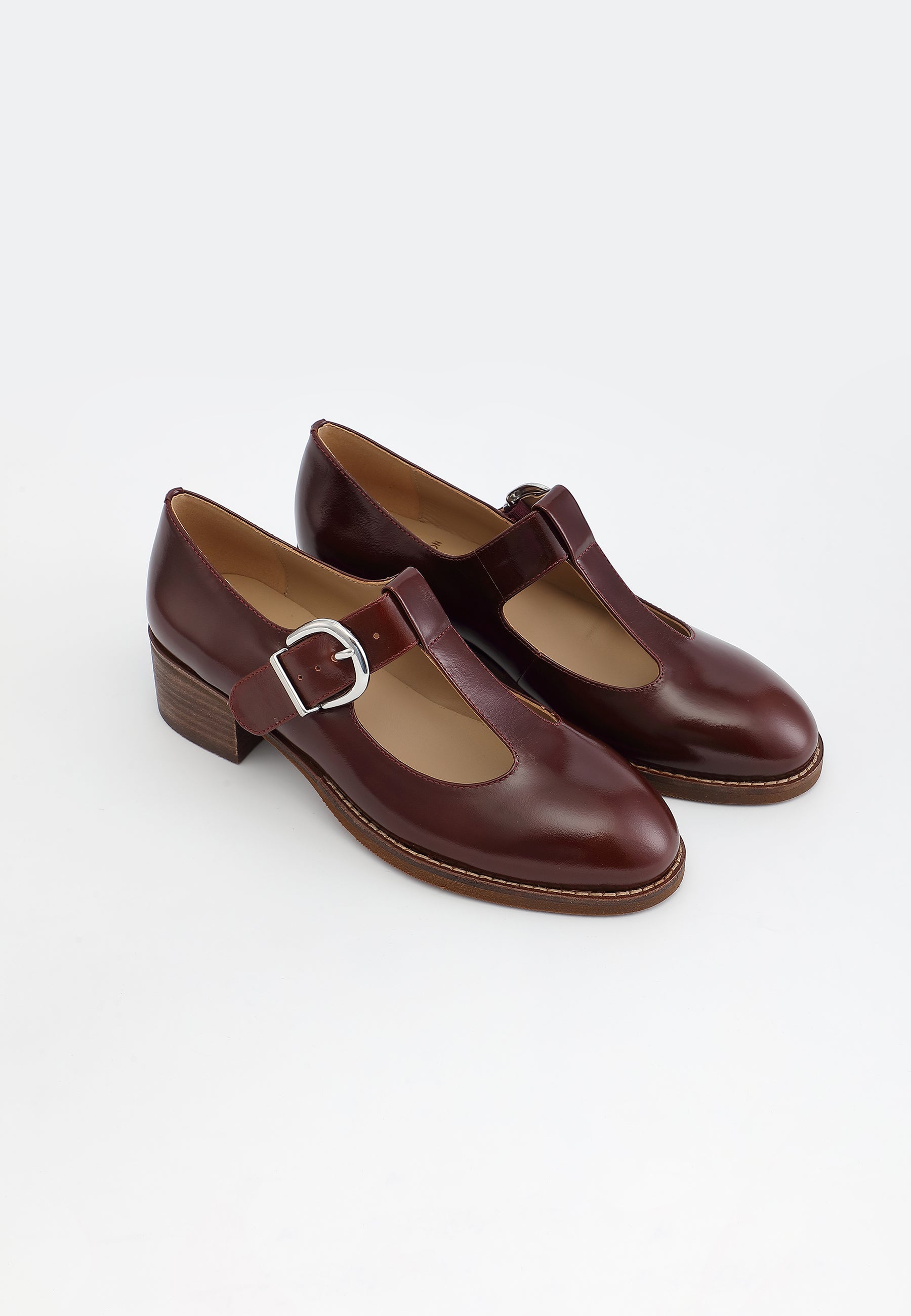 ESCARPINS JORDI - MARRON