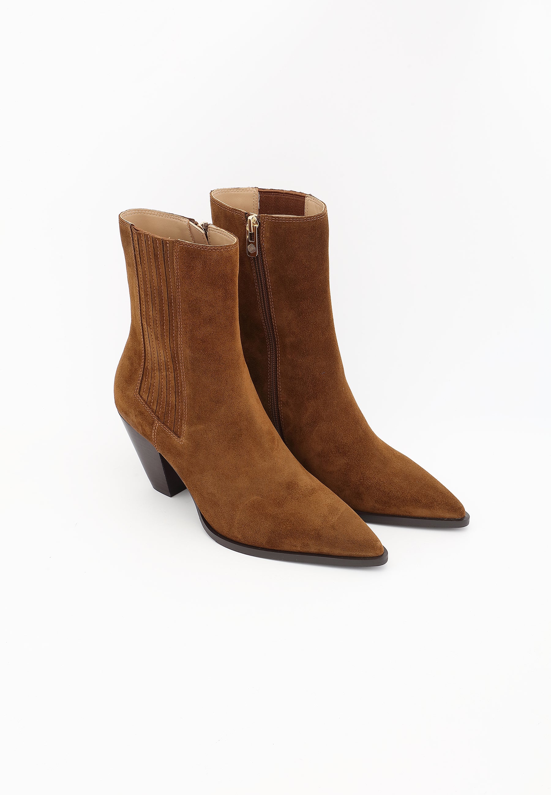 LAURENCE ANKLE BOOTS - CAMEL