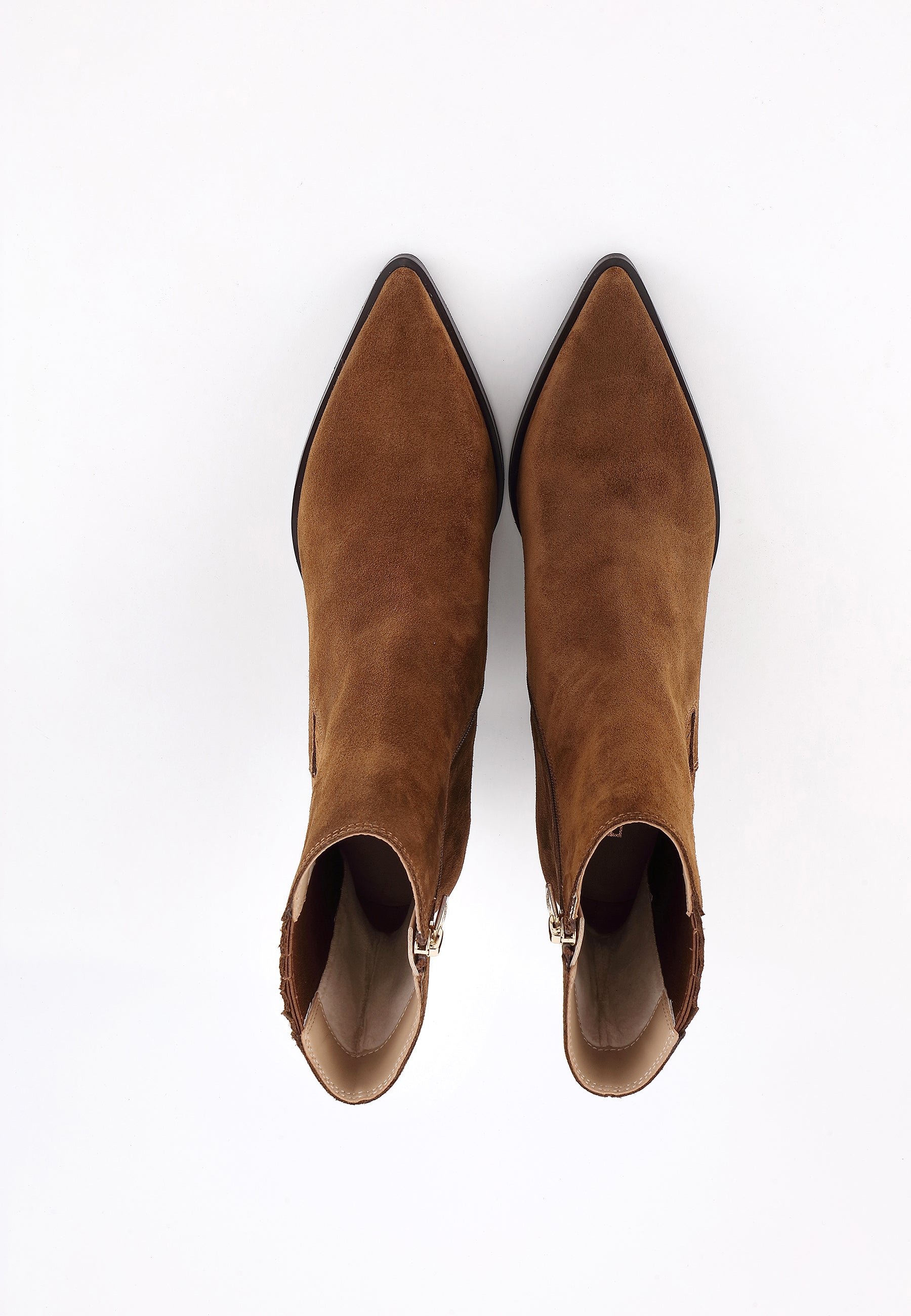 LAURENCE ANKLE BOOTS - CAMEL