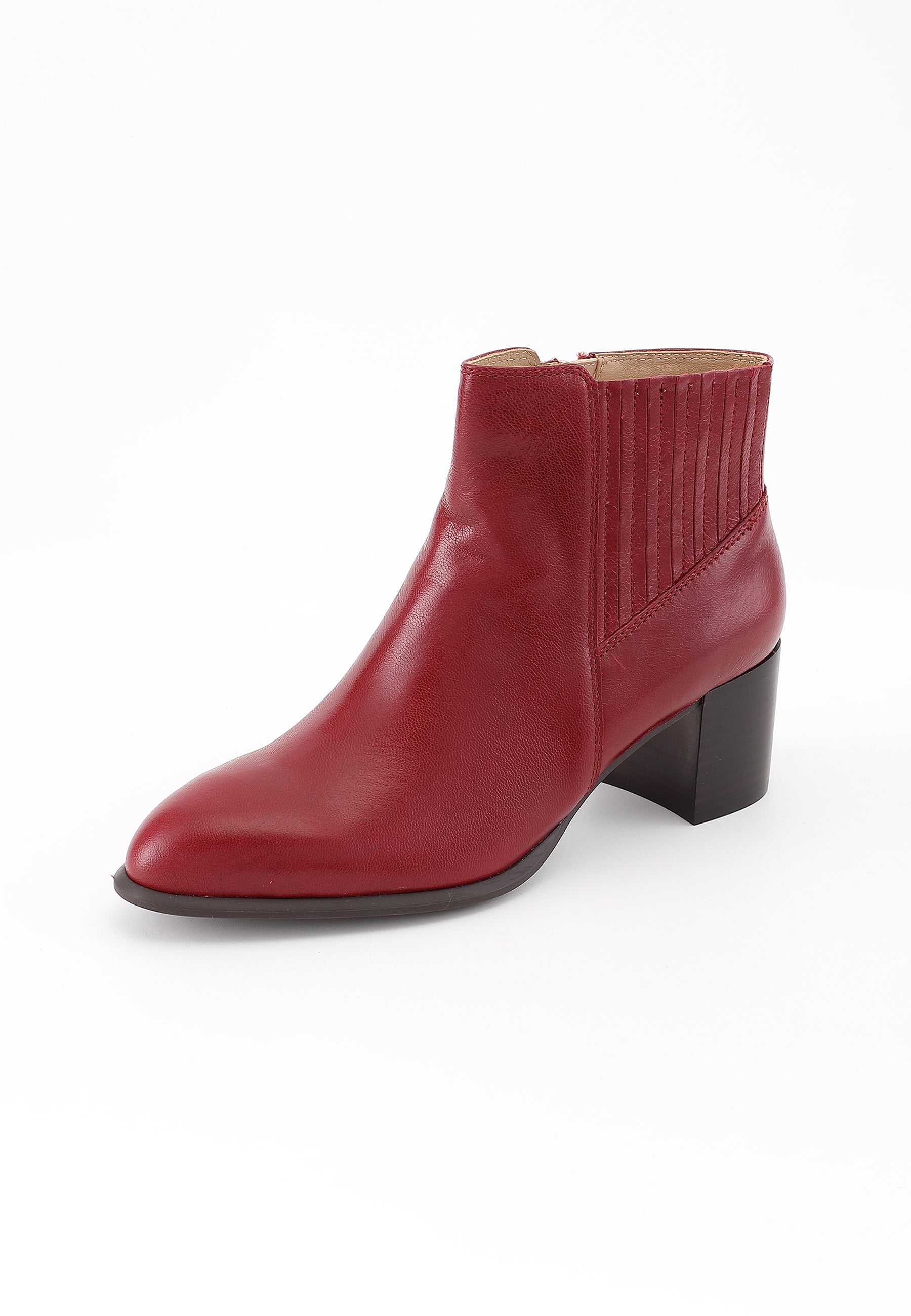 BOTTINES LYRIEL - BORDEAUX