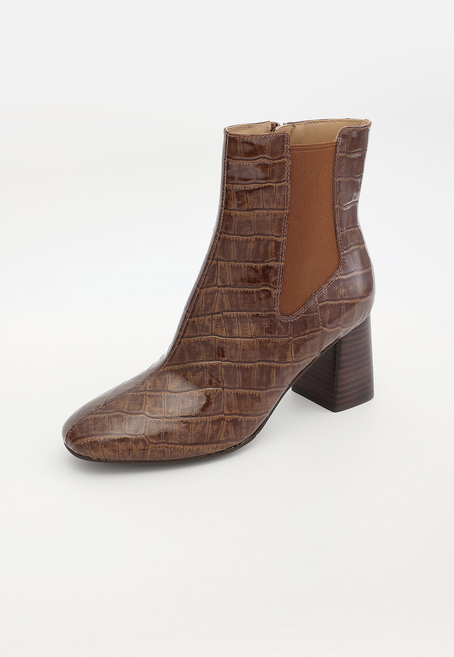 MARILYN ANKLE BOOTS - CAMEL