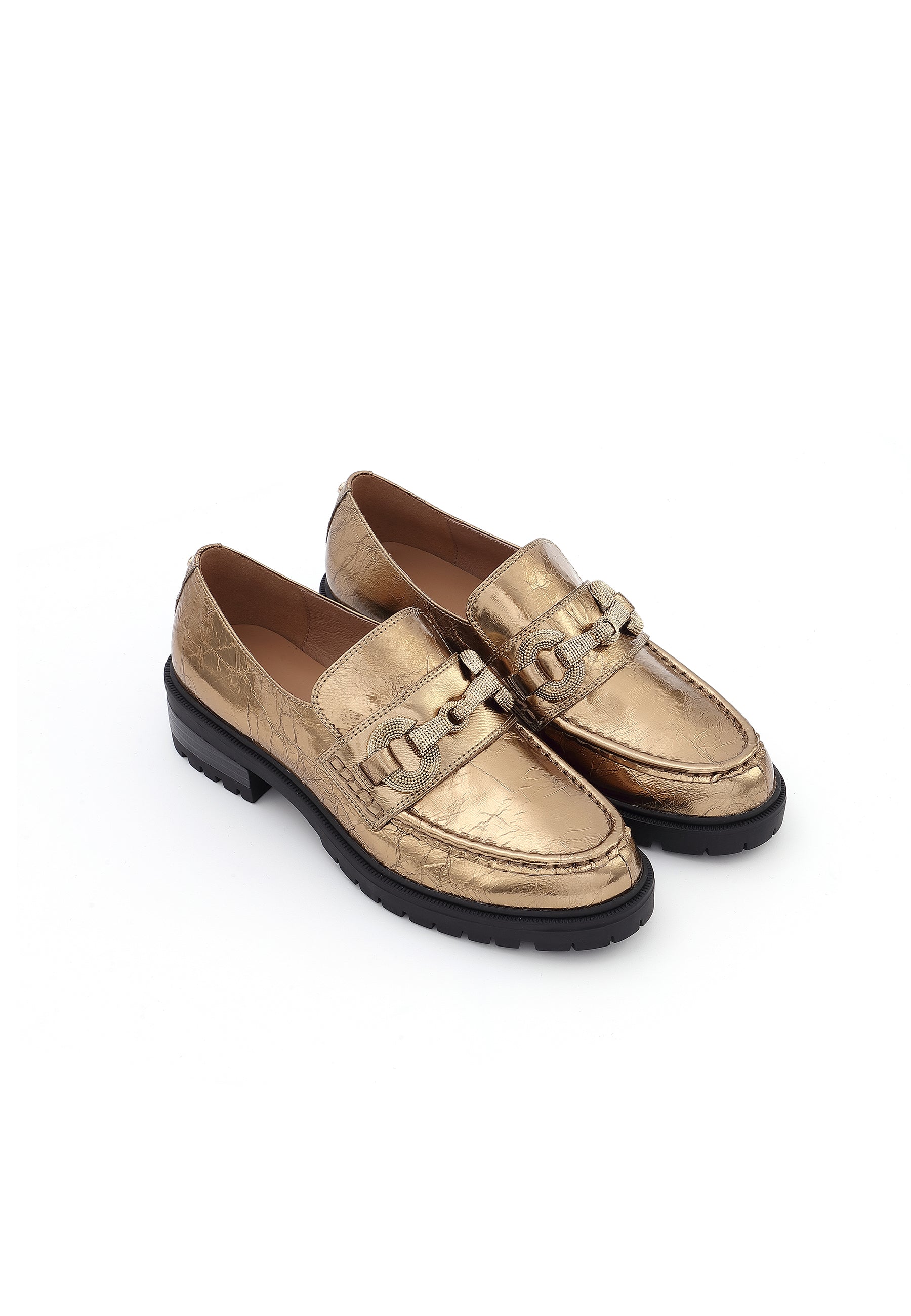 NADIA LOAFERS - GOLD