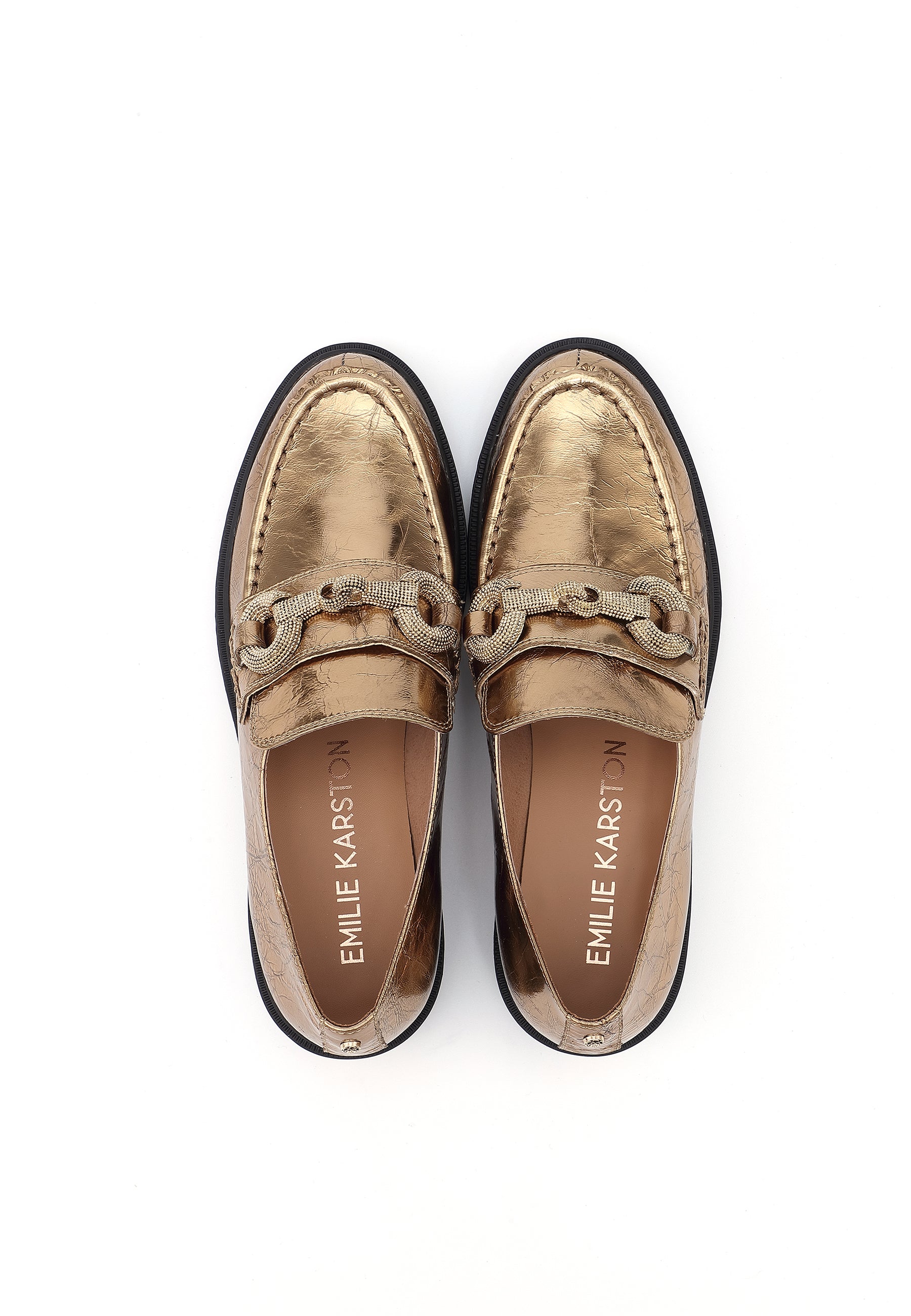 NADIA LOAFERS - GOLD