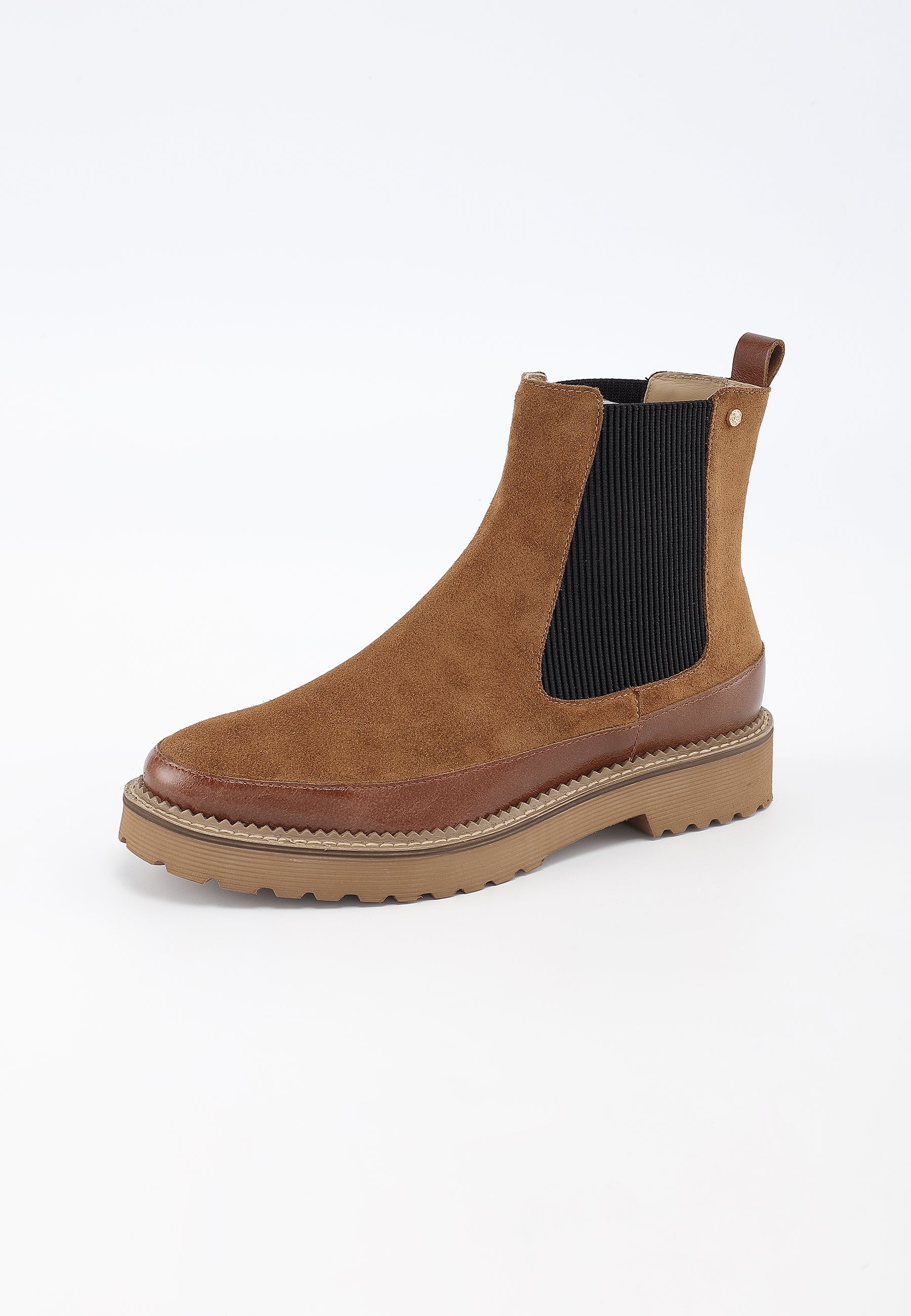 BOTTINES OLIVIA - Cognac