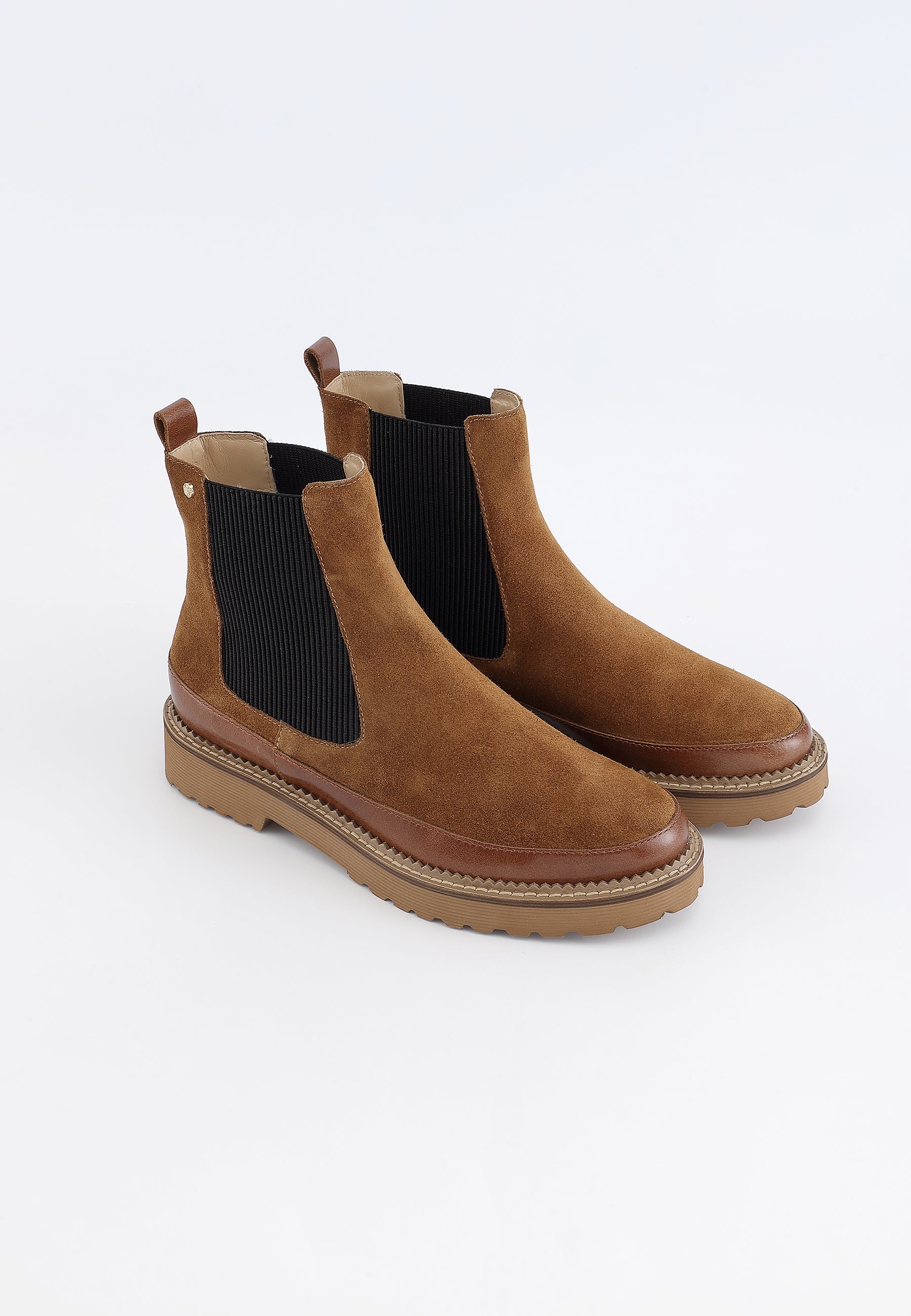 BOTTINES OLIVIA - Cognac