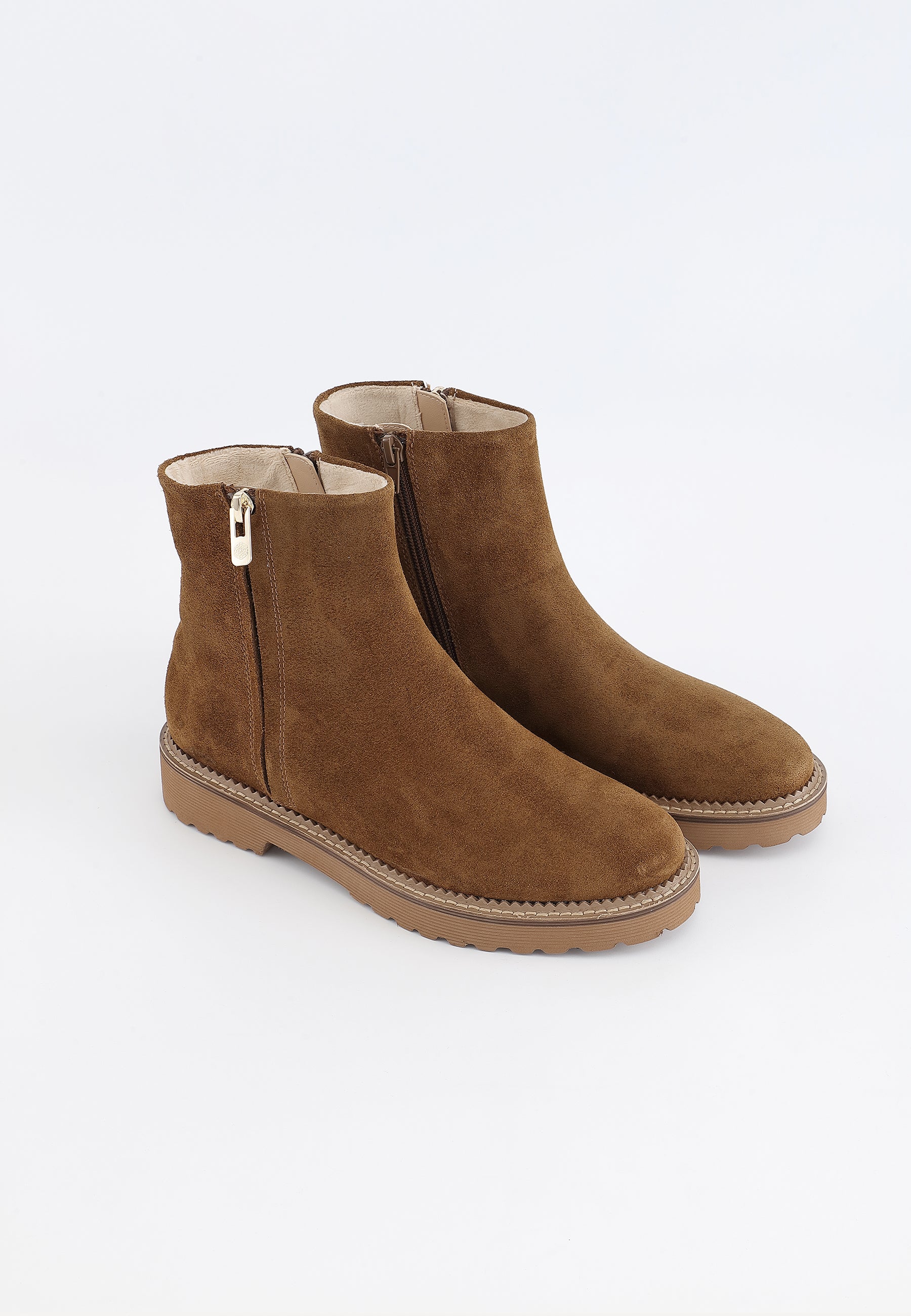 BOTTINES ONDINE - CAMEL