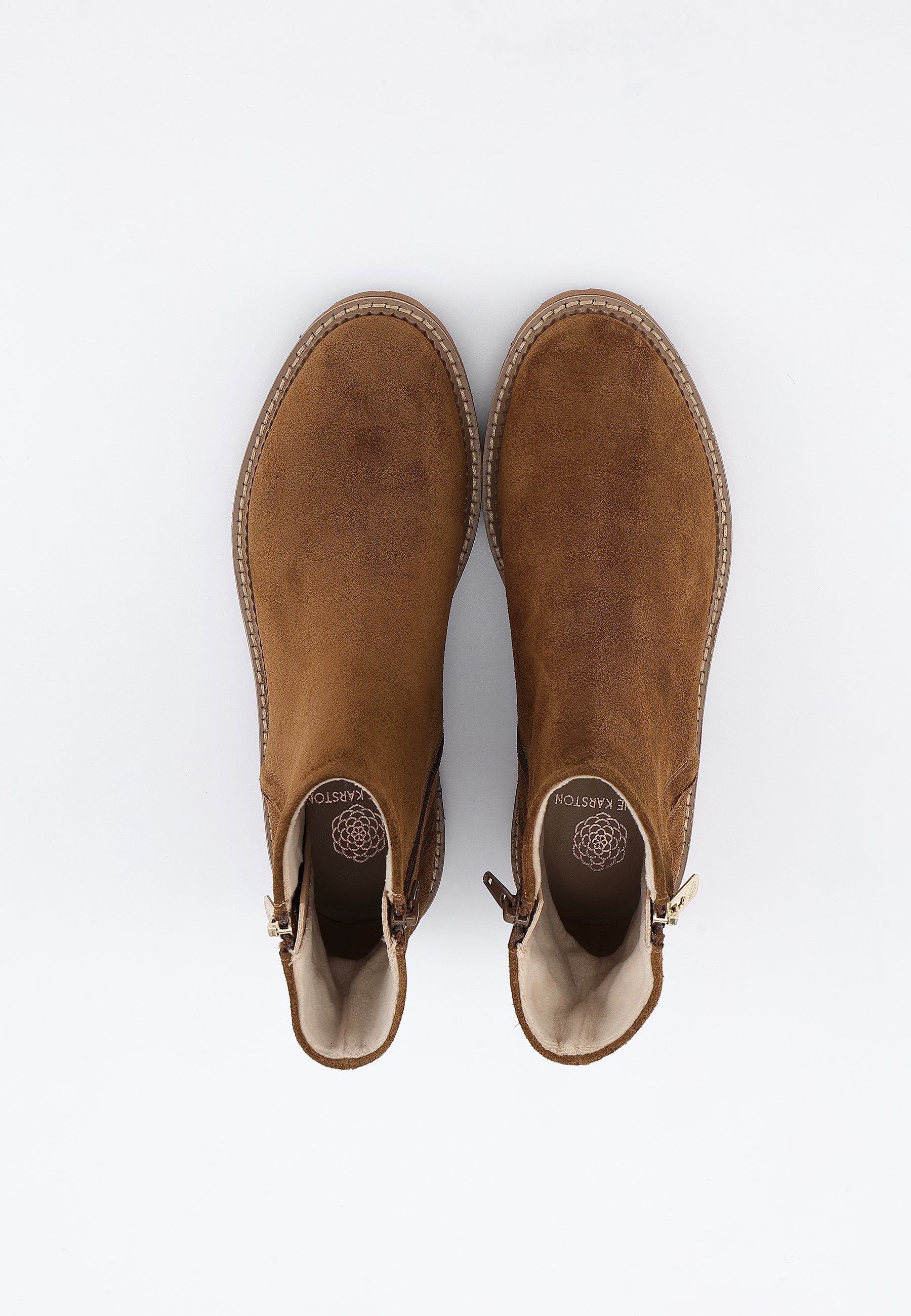 BOTTINES ONDINE - CAMEL