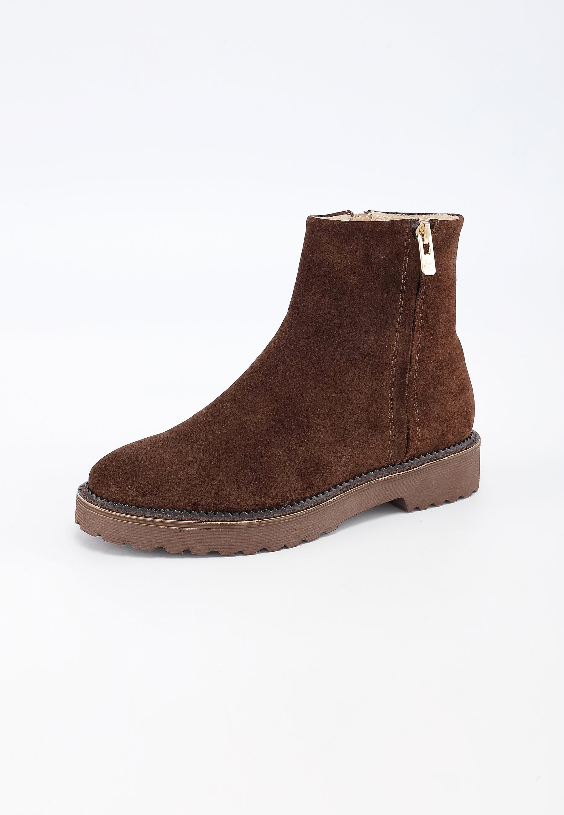 BOTTINES ONDINE - MARRON