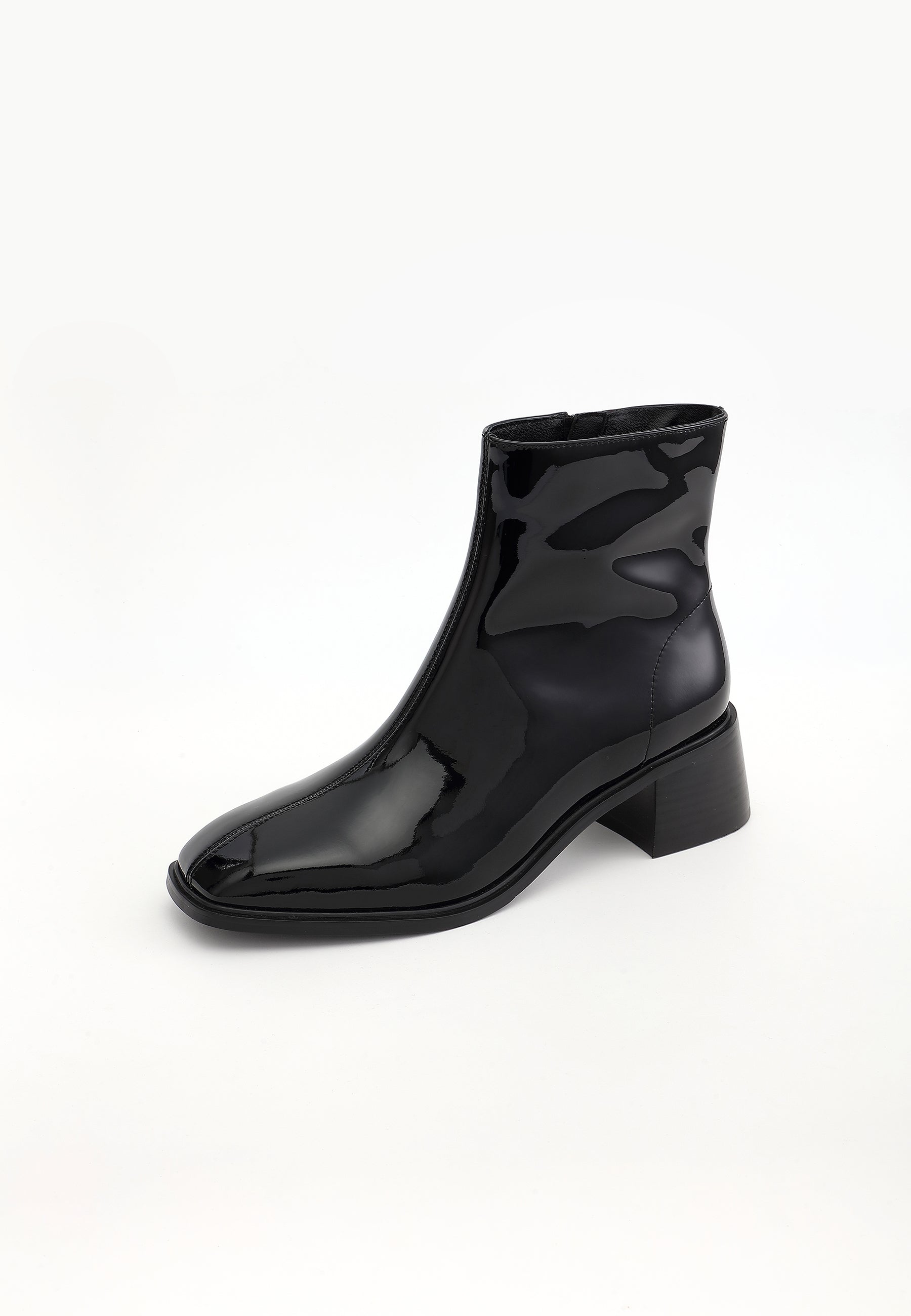 BOTTINES PARIS - NOIR VERNI