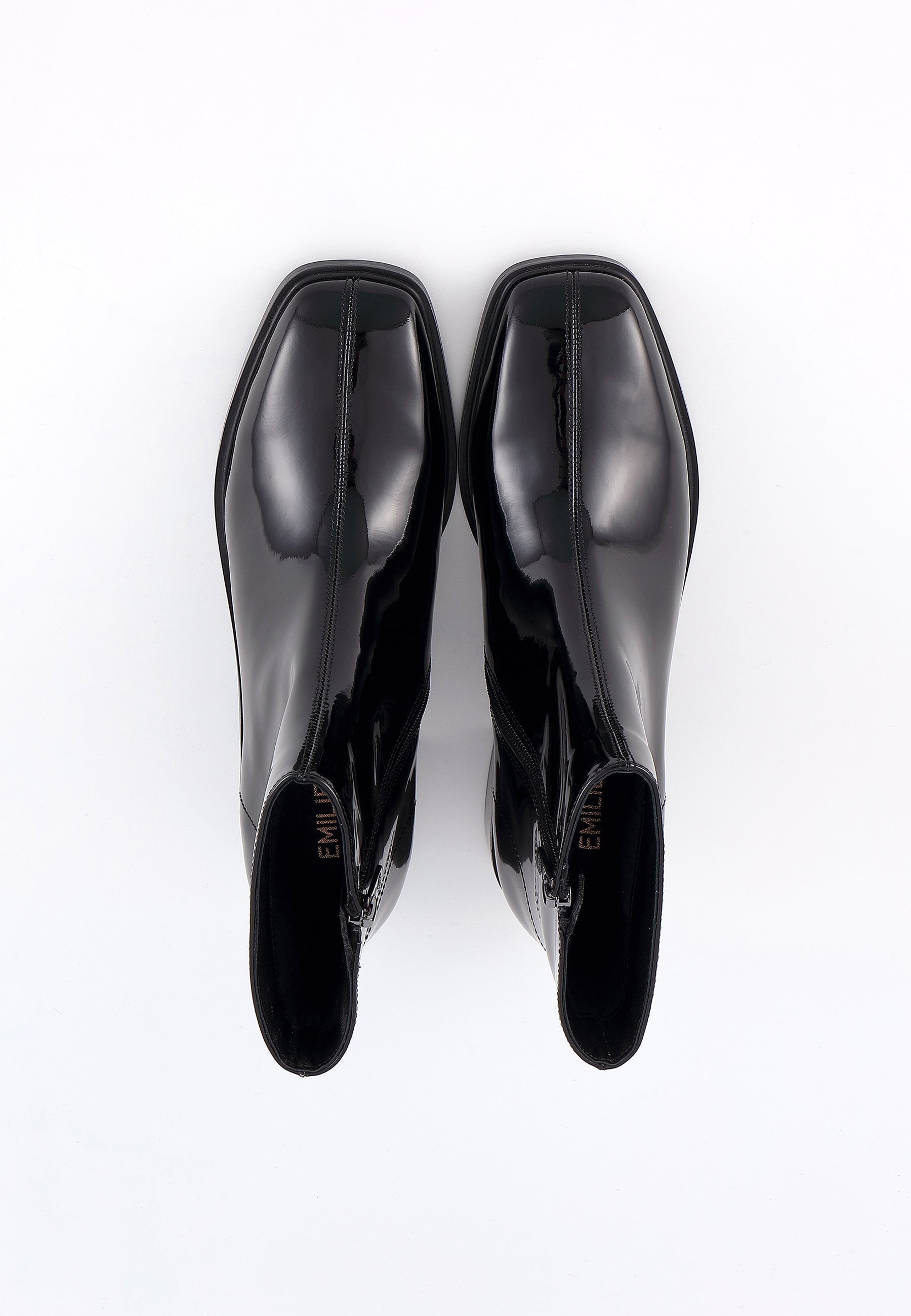 BOTTINES PARIS - NOIR VERNI