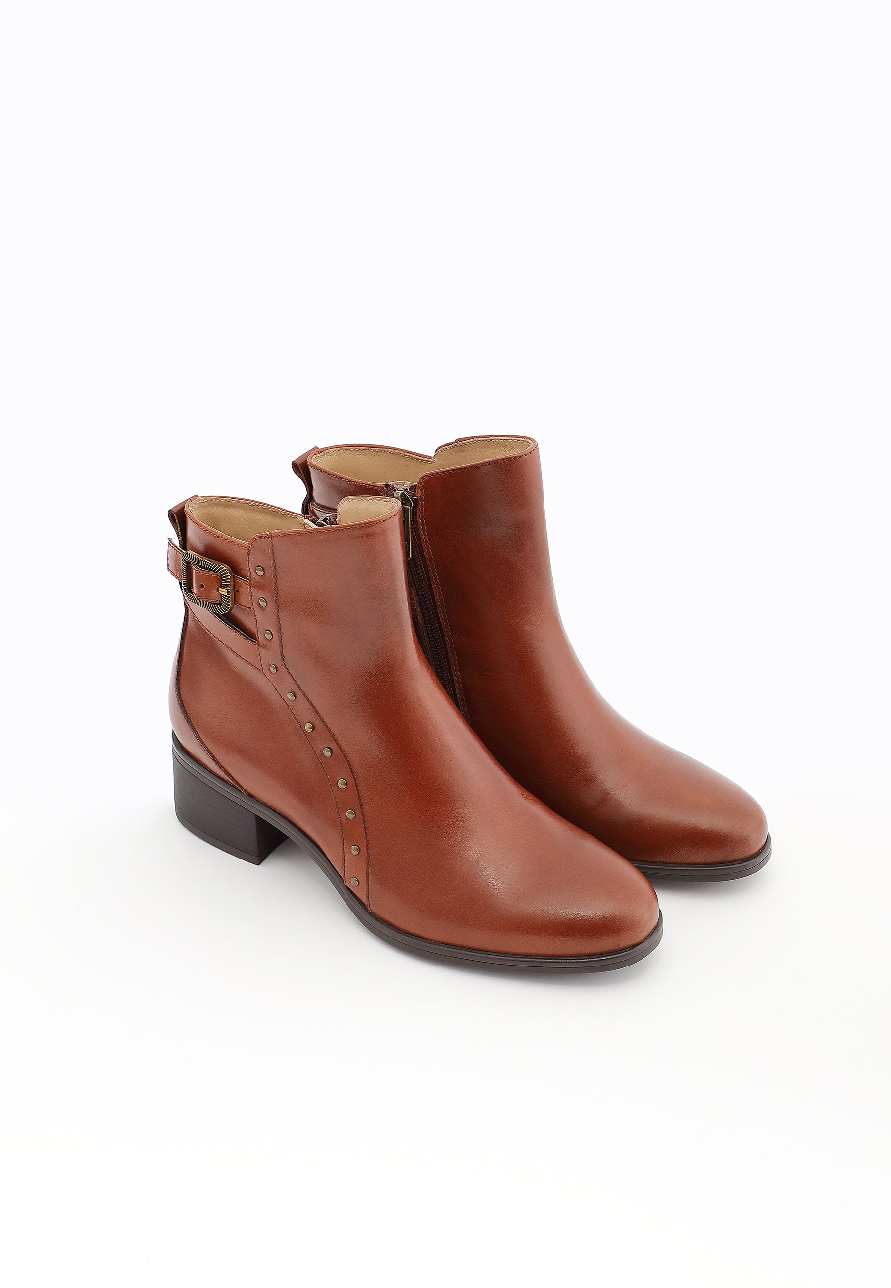 BOTTINES ROXANE - CAMEL
