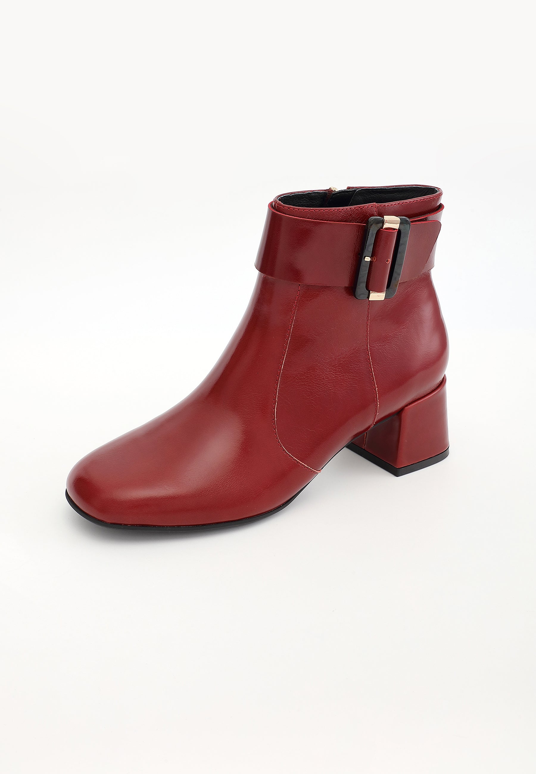 BOTTINES SHIRLEY - BORDEAUX