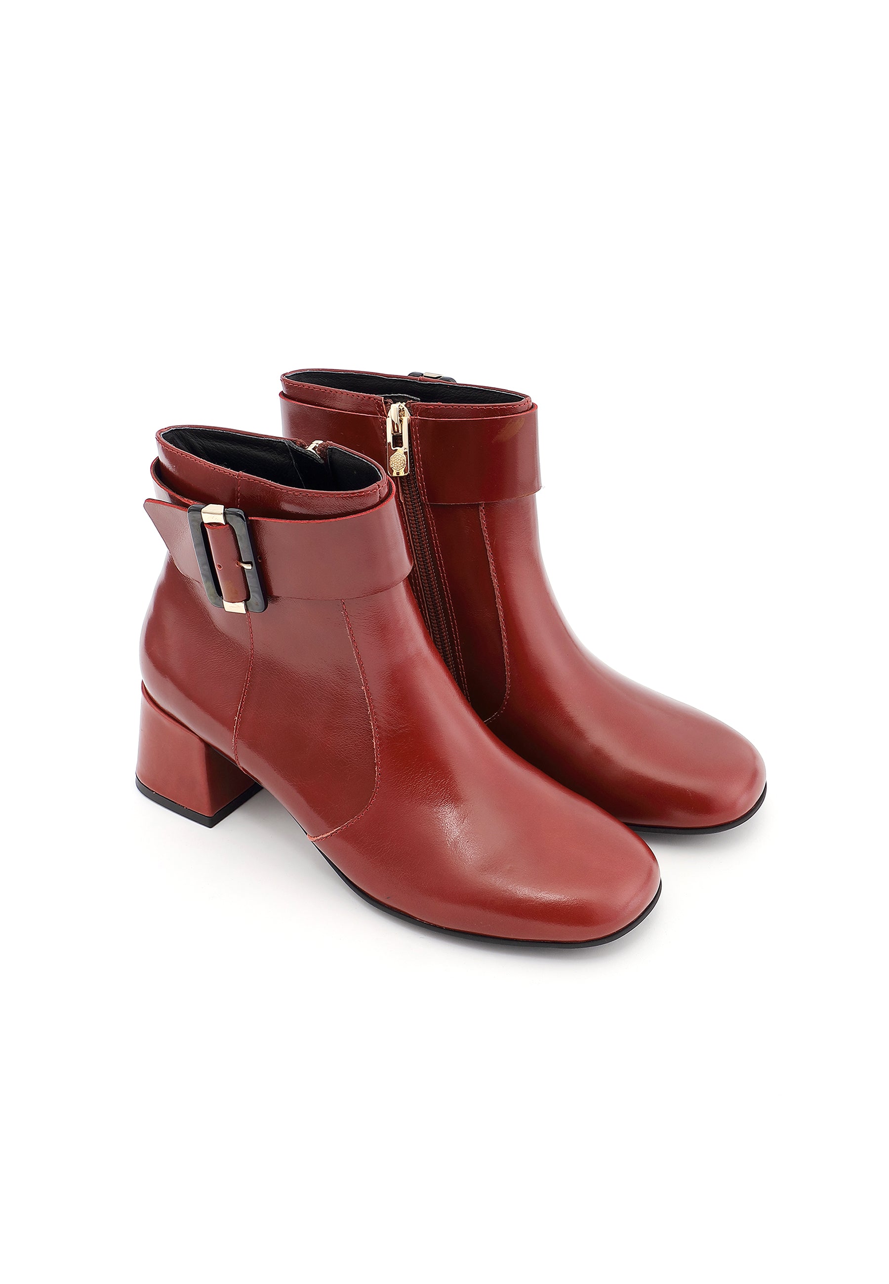 BOTTINES SHIRLEY - BORDEAUX