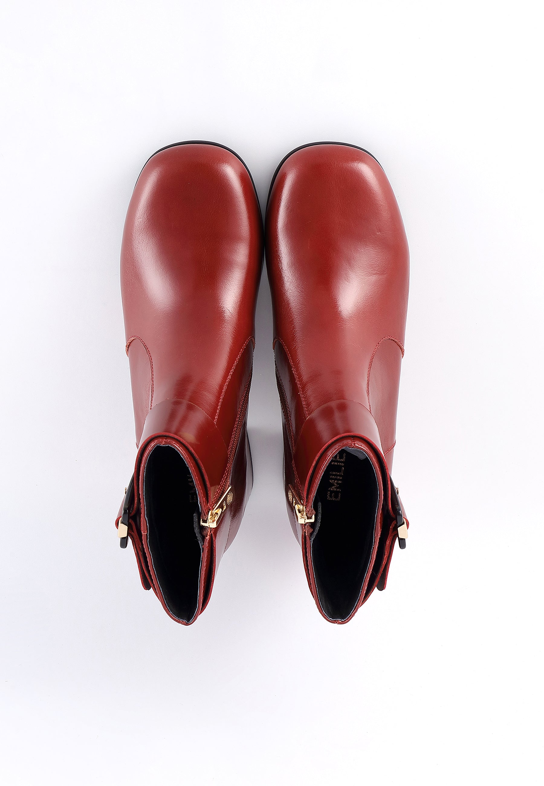 BOTTINES SHIRLEY - BORDEAUX