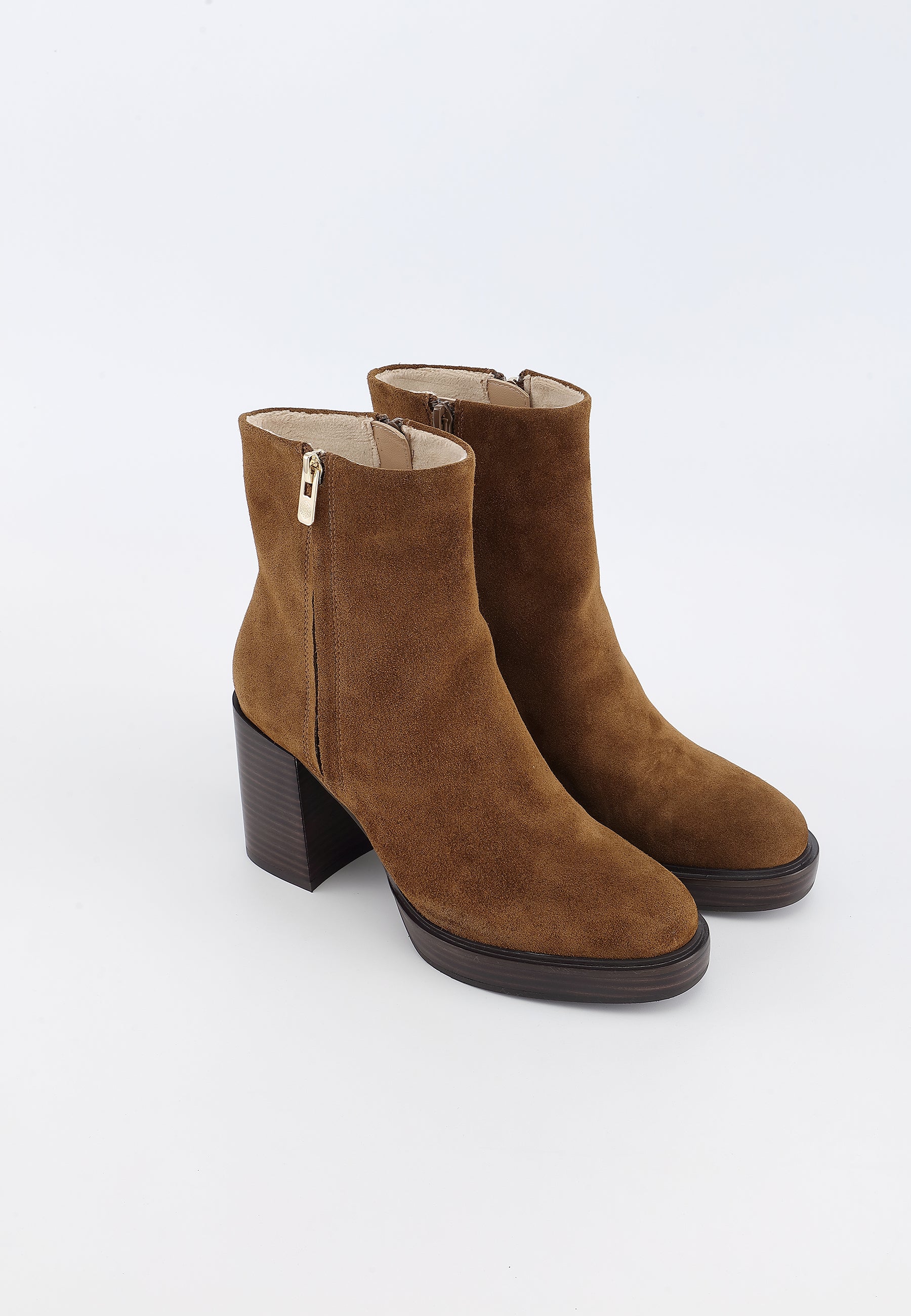 BOTTINES SOLAIA - CAMEL