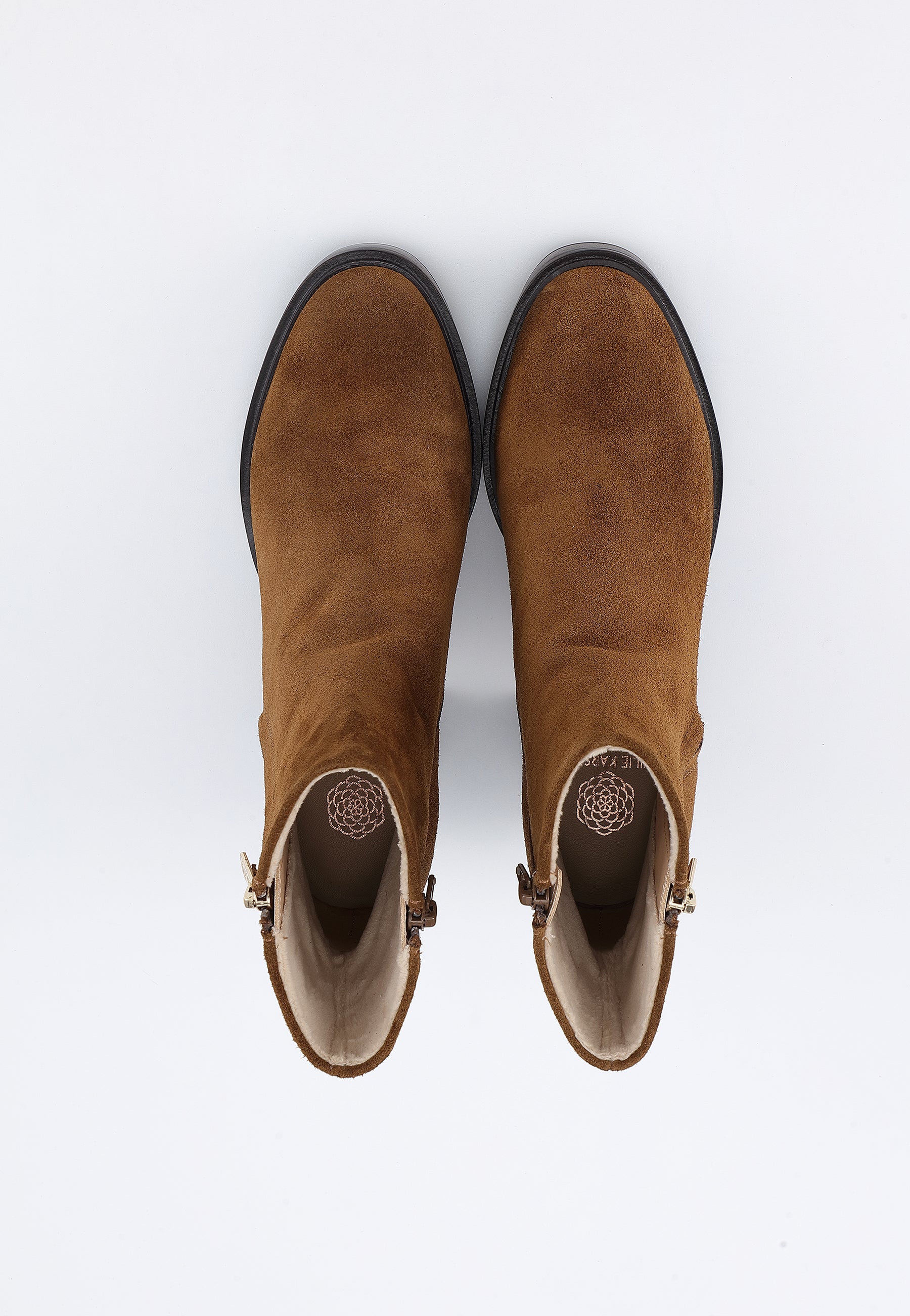 BOTTINES SOLAIA - CAMEL