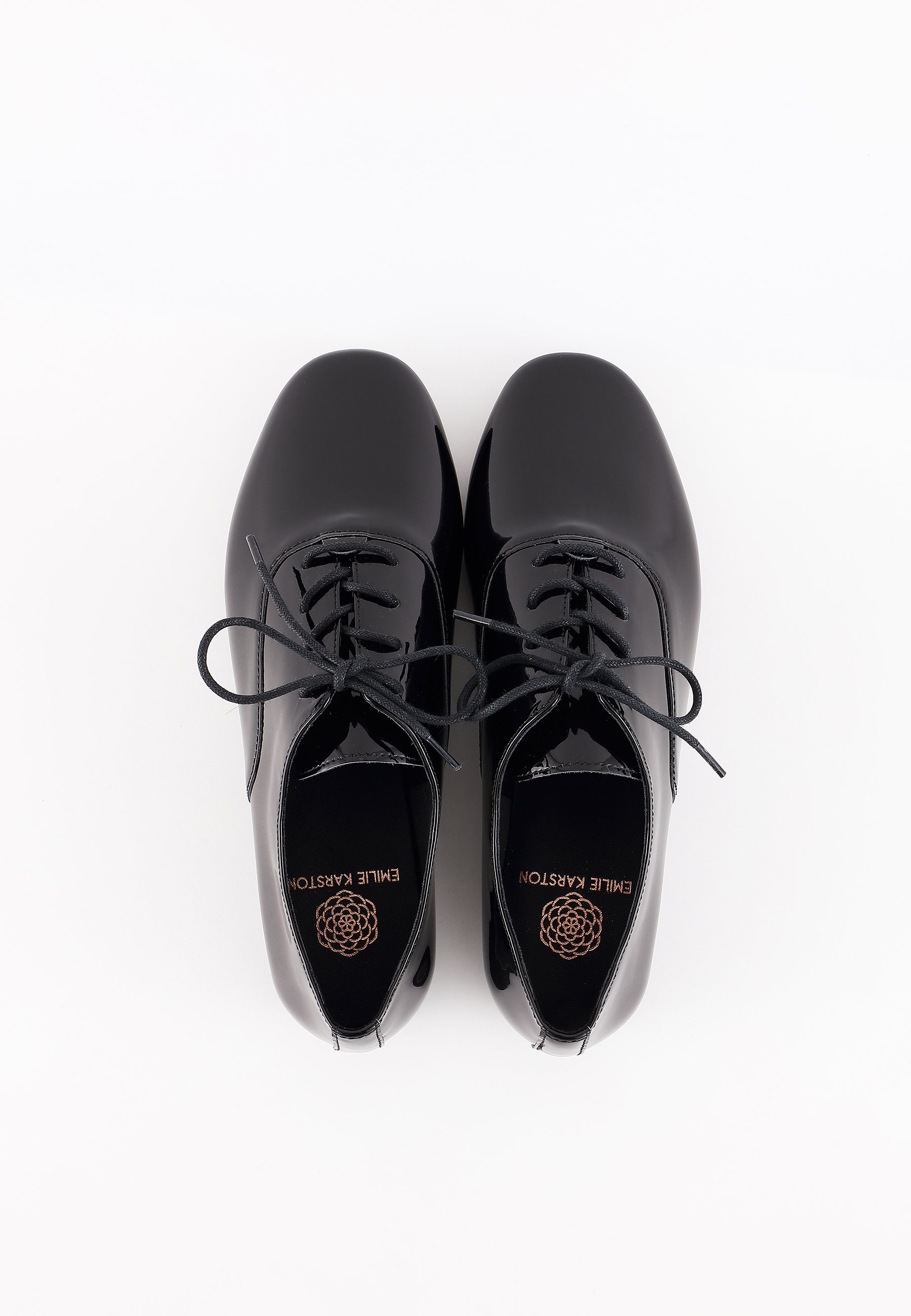 OXFORD SOLINE - BLACK PATENT