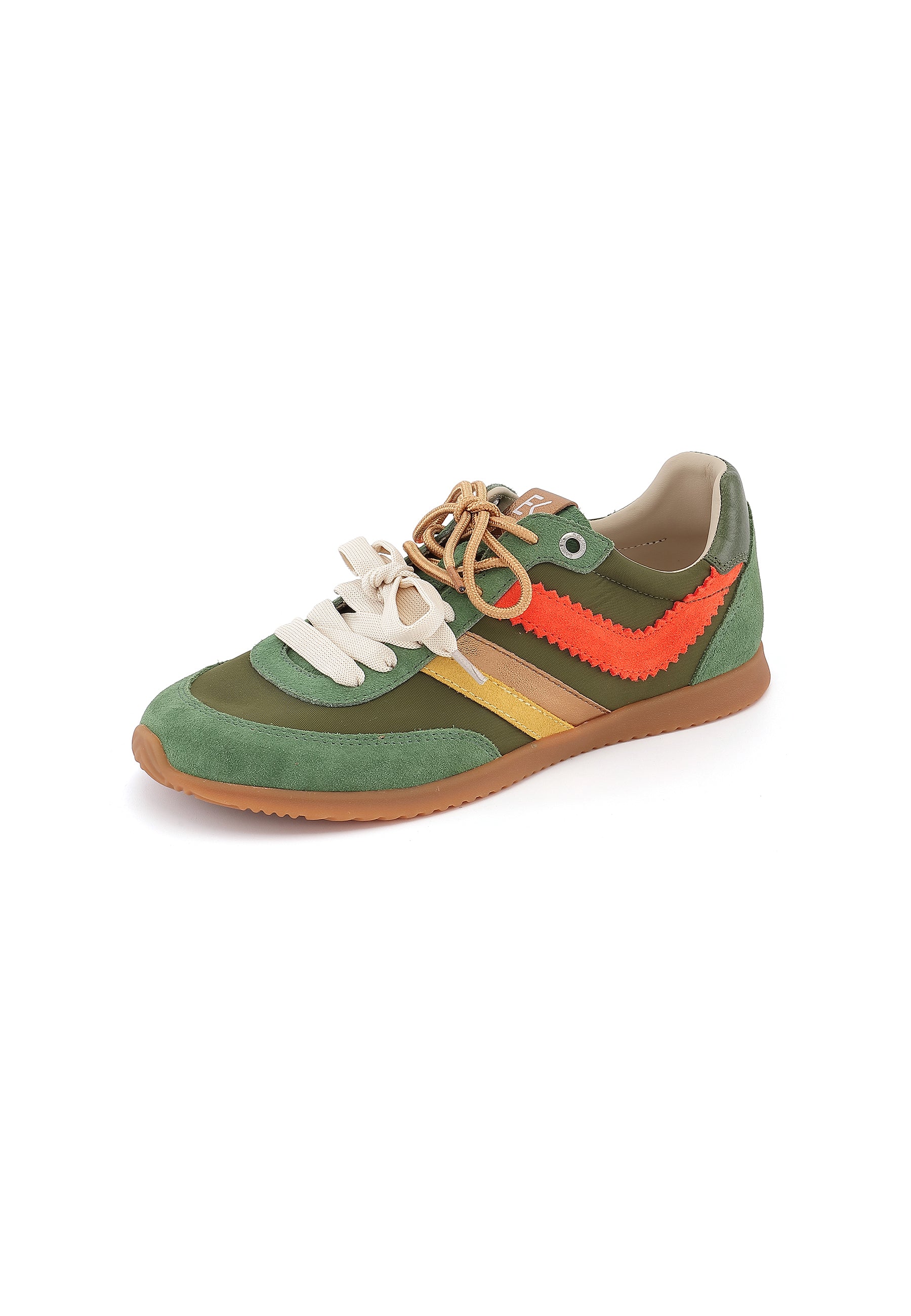 ARRIETTY - Sneakers Rétro-Chic Vert/Kaki