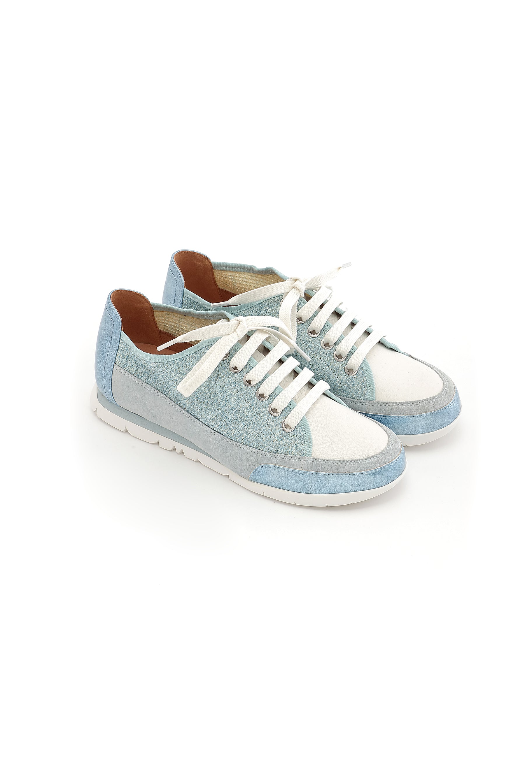 CAMINO - Baskets Chic & Confort Bleu Ciel