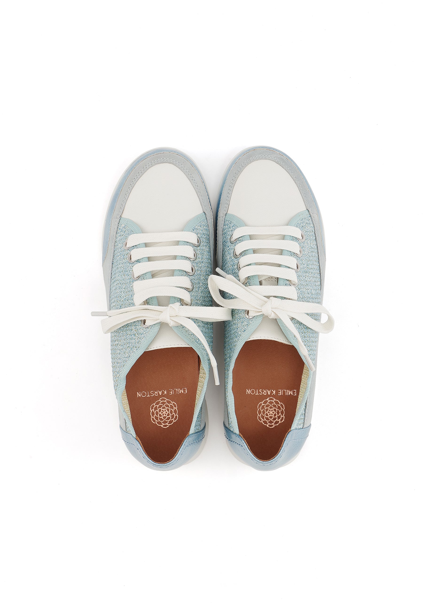CAMINO - Baskets Chic & Confort Bleu Ciel