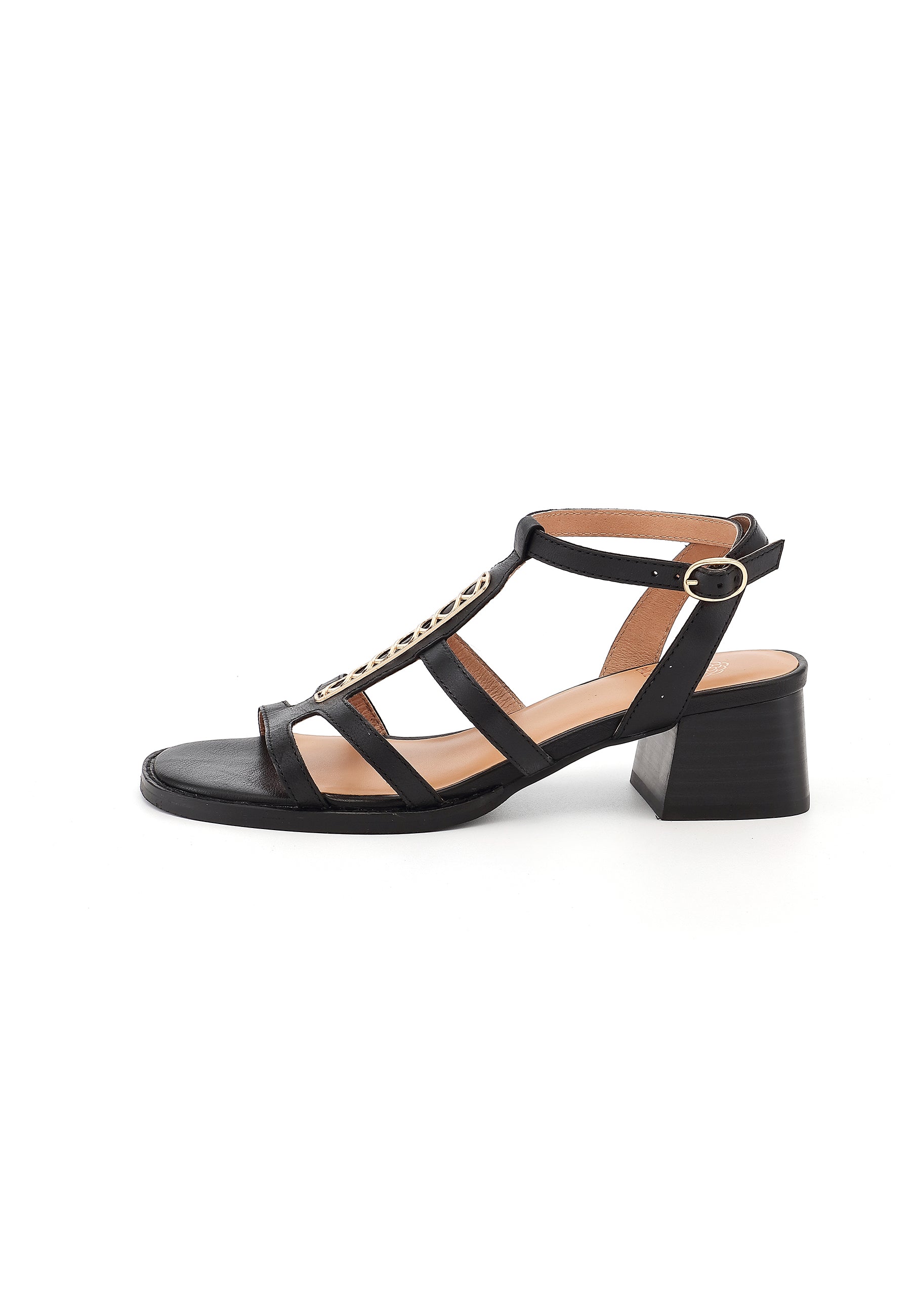 CATALINA - Sandales à talons élégantes Noir