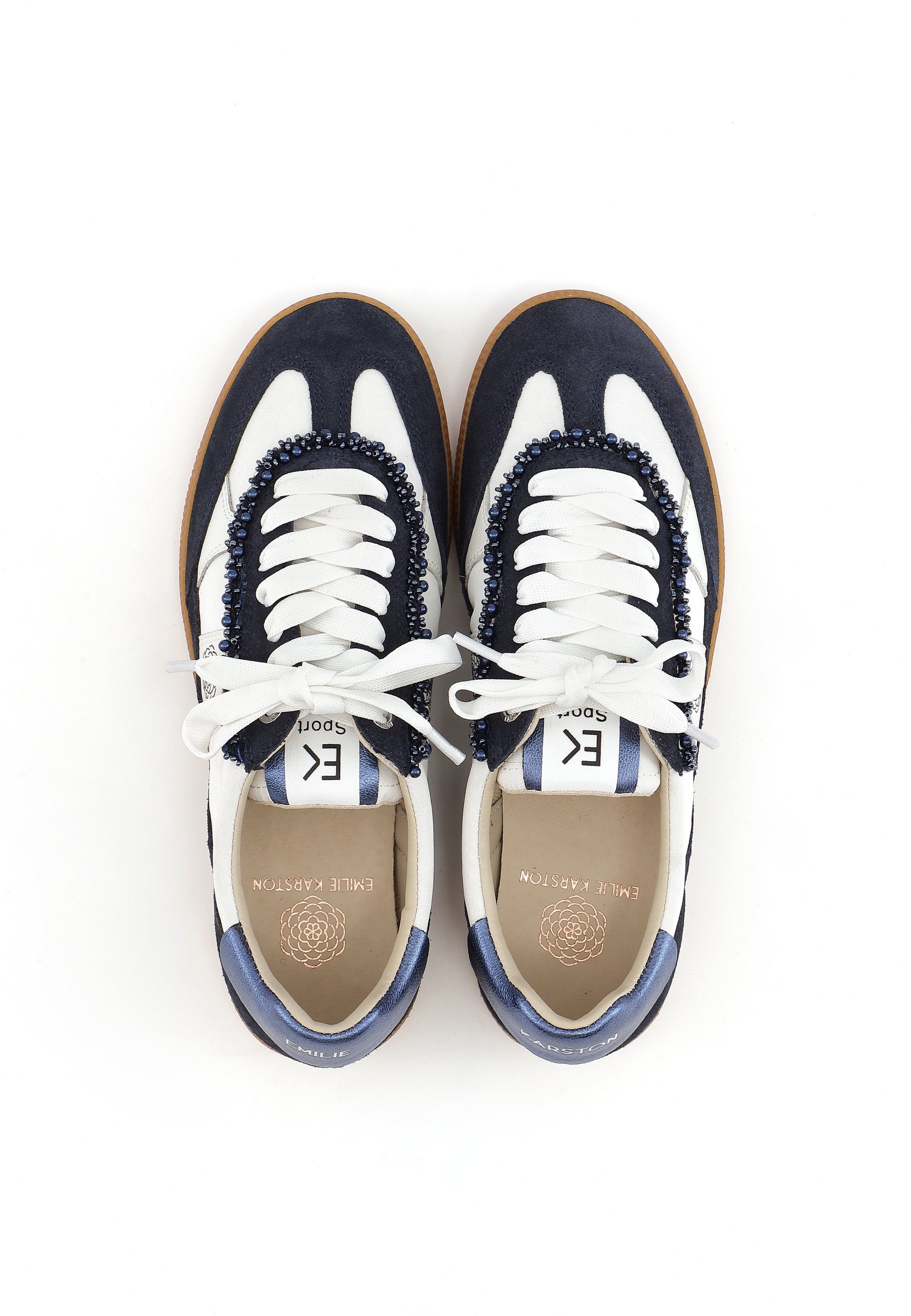 CHERRY SNEAKERS - NAVY