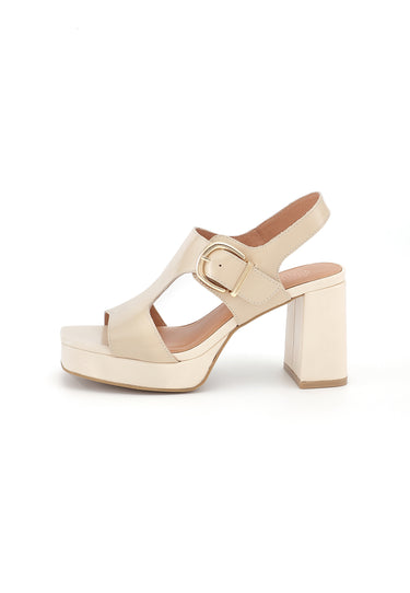 COURTNEY - Sandales à talons Crème