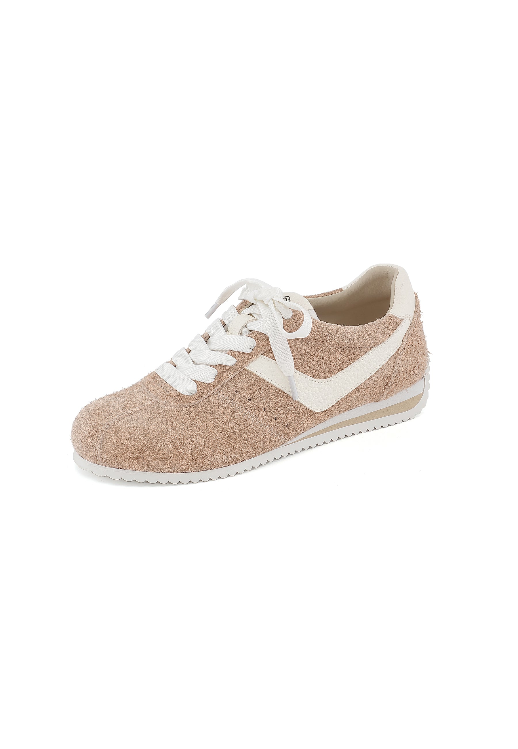 KANO - Baskets en cuir Beige