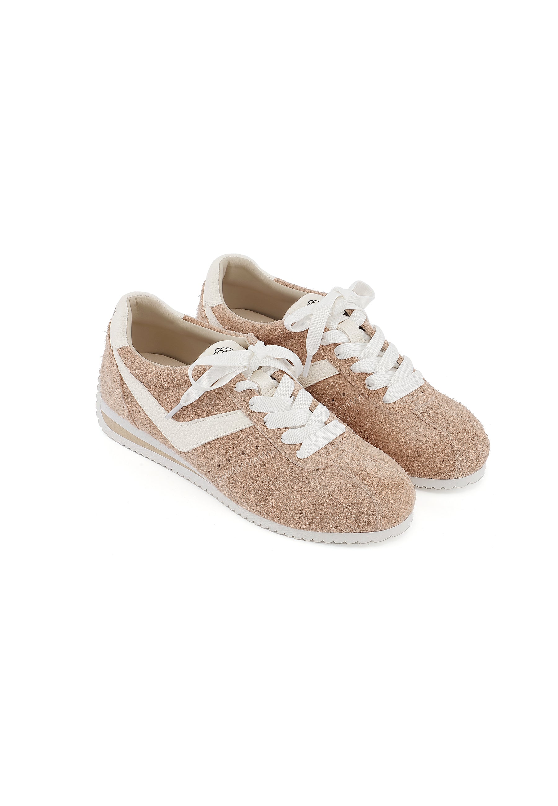 KANO - Baskets en cuir Beige