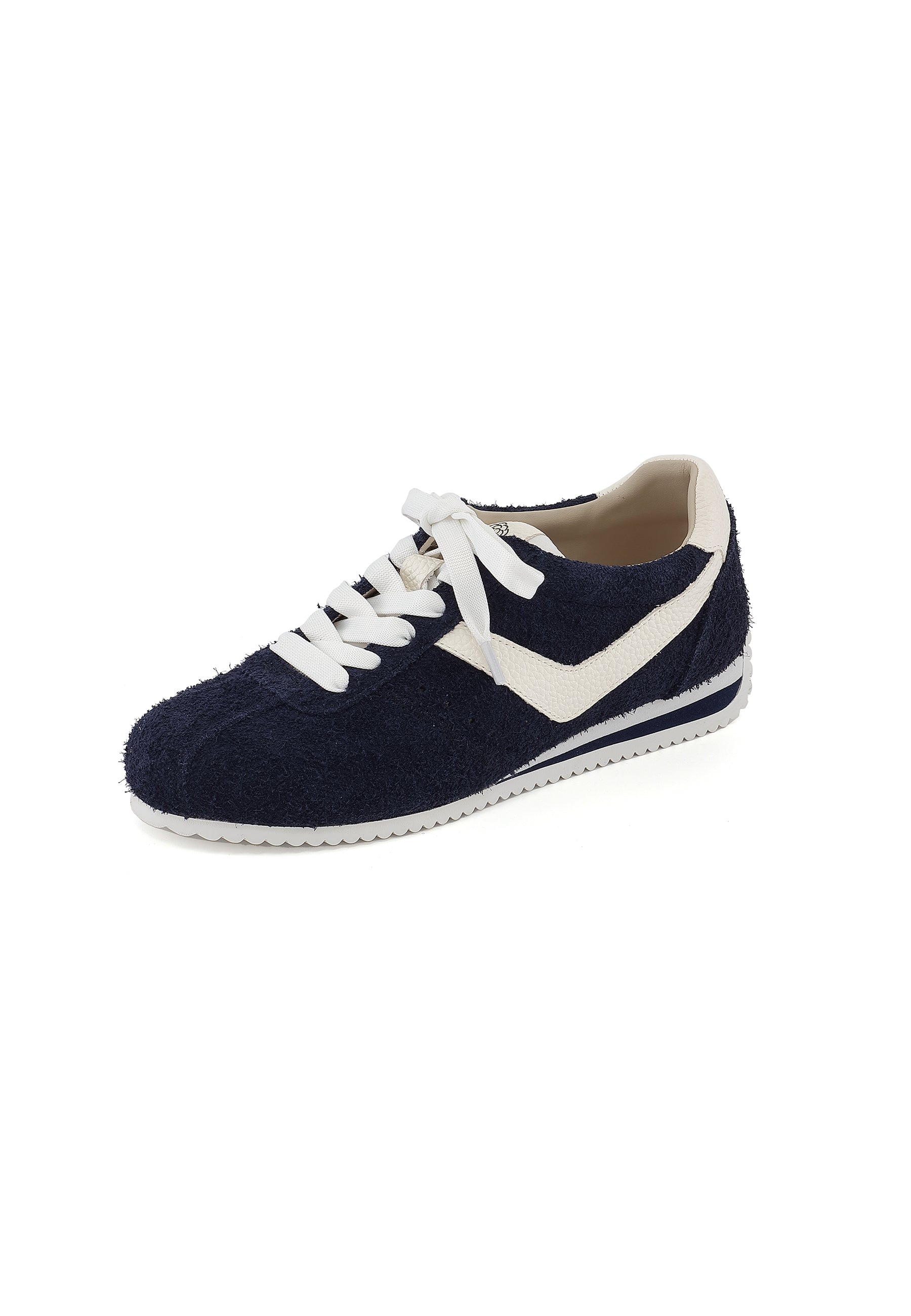 KANO - Baskets en cuir Marine