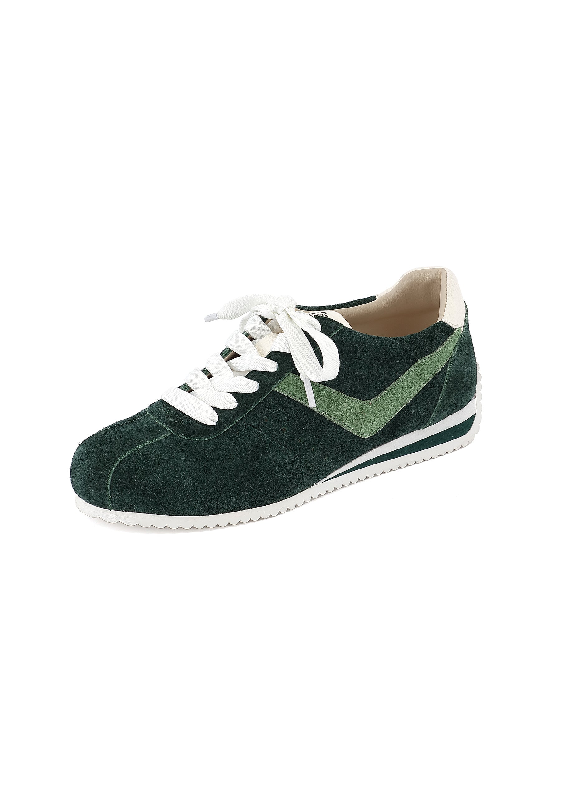 KANO - Baskets en cuir Vert