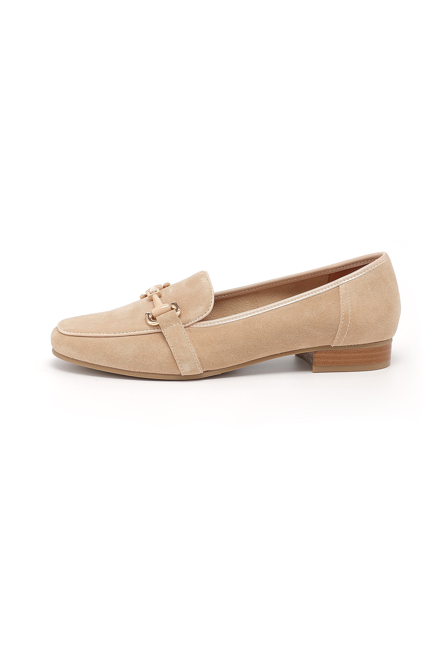MARCIA - Mocassin en cuir Beige