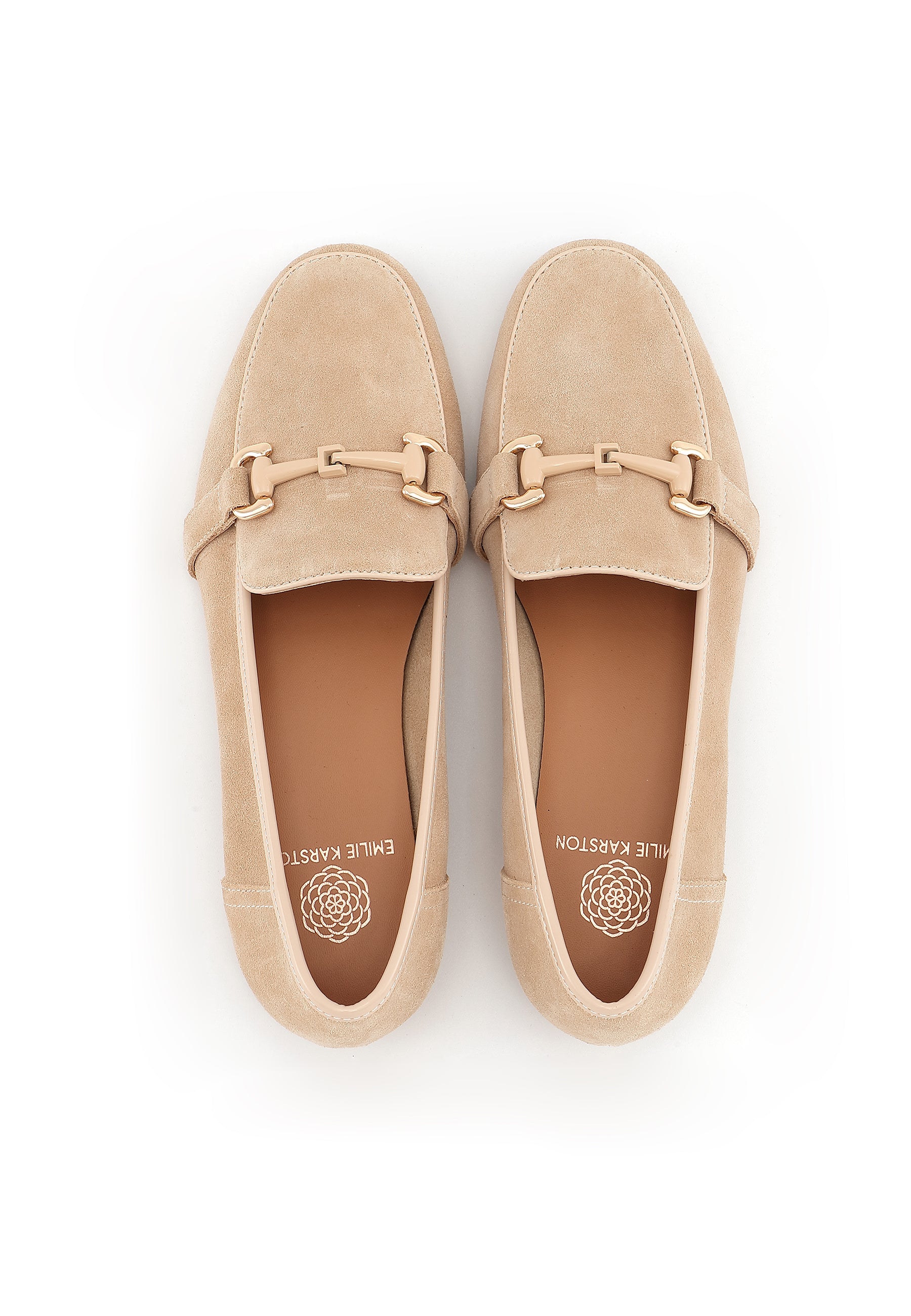 MARCIA - Mocassin en cuir Beige
