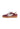 ELVA - Baskets en Cuir Croco Bordeaux