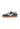 ELVA - Baskets en Cuir Croco Marine