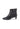 MILLIE - Bottines Pointues à Petit Talon en Cuir Noir