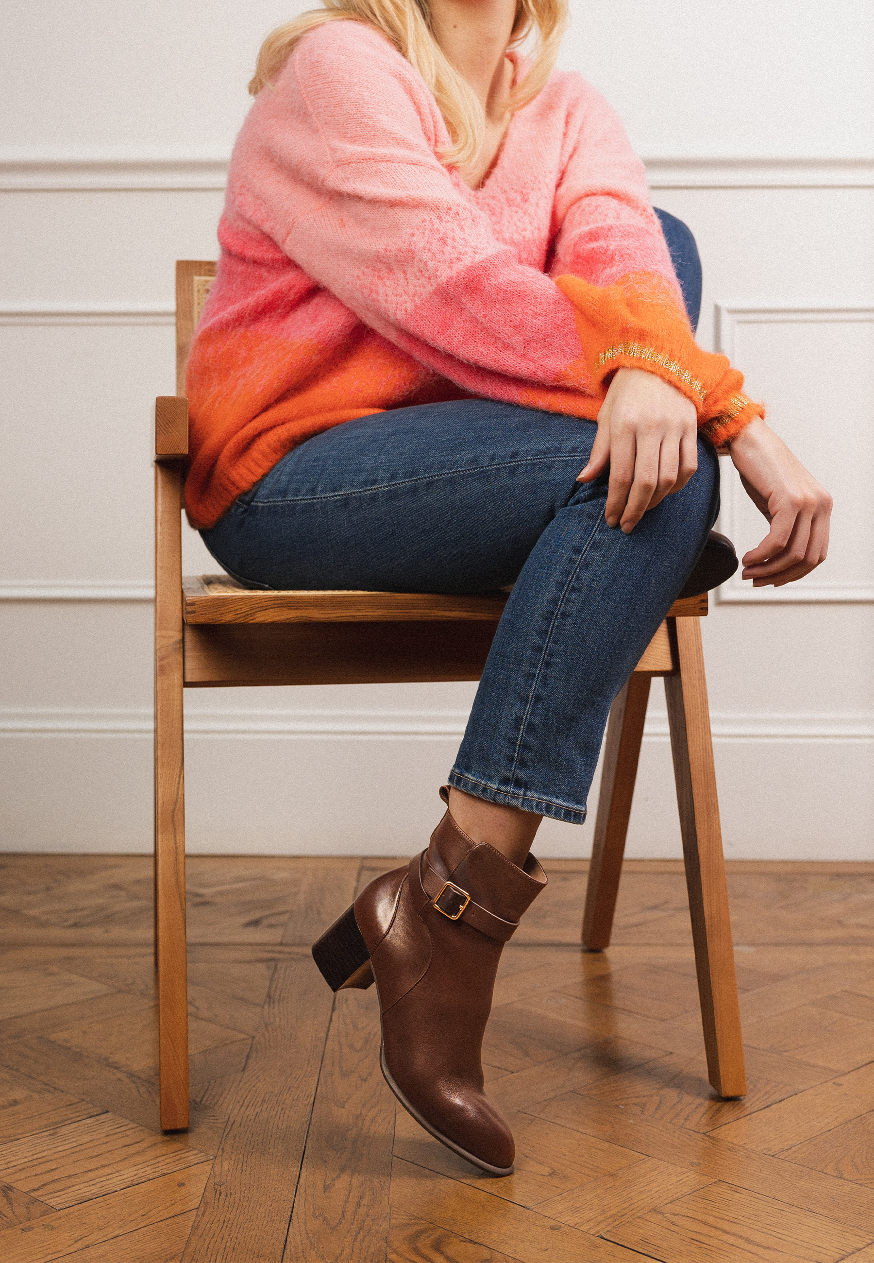 BOTTINES NEMA - Marron