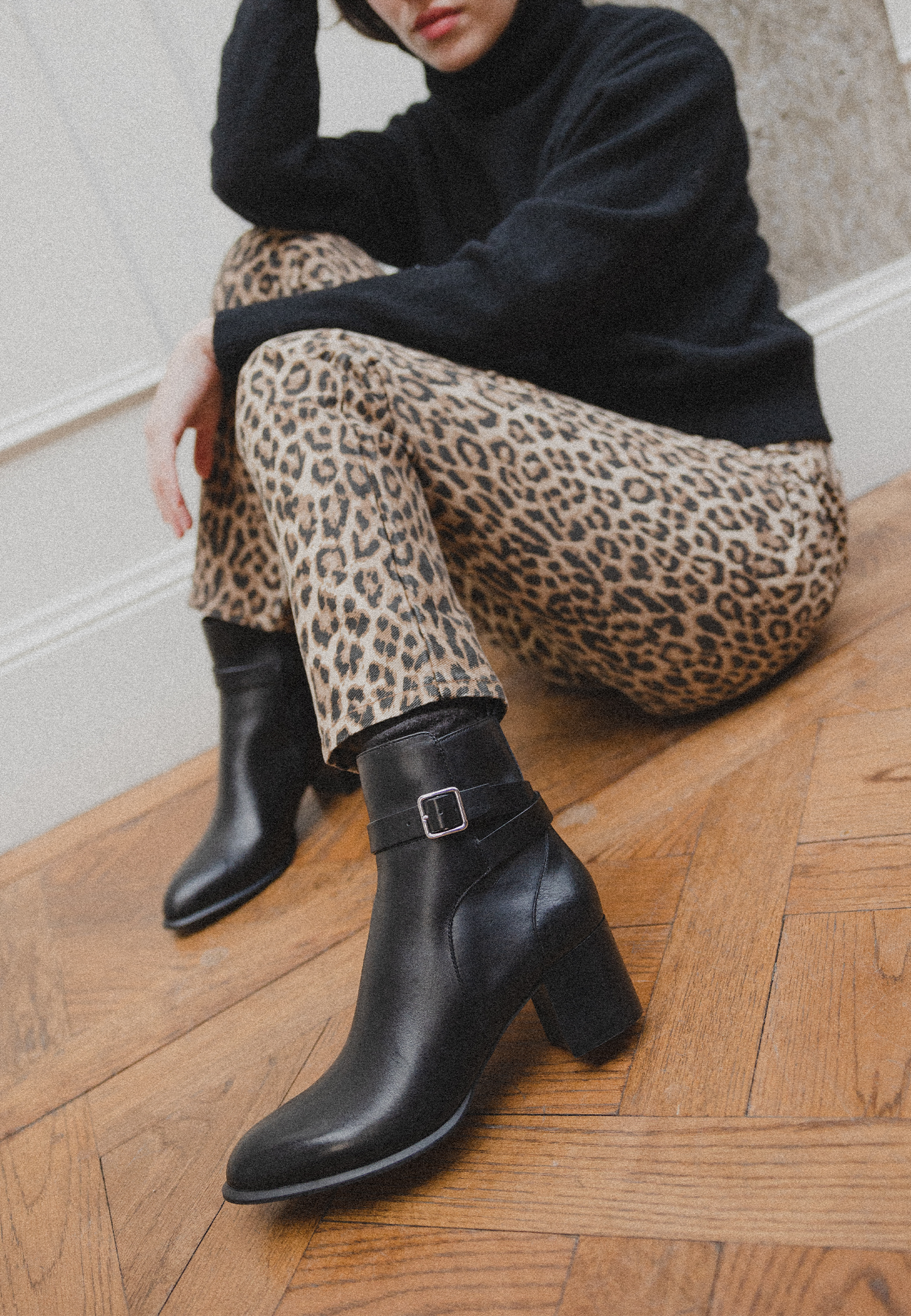 BOTTINES NEMA - Noir